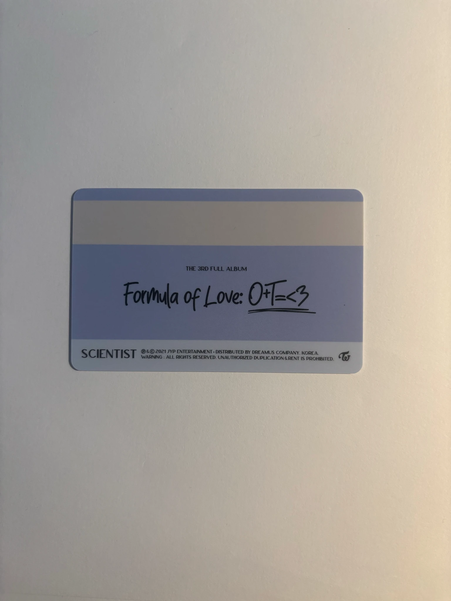 TWICE Jihyo TWICE-Jihyo-Album-Formula of Love: O+T=<3 listing photo 2