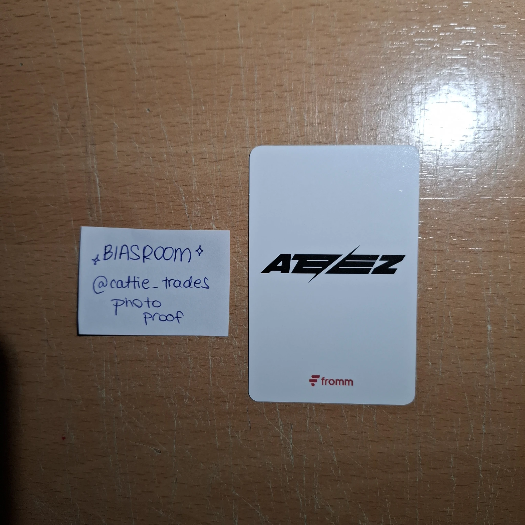 ATEEZ ATEEZ - Hongjoong & San - Fromm Early Bird Other unit photocard listing photo 2