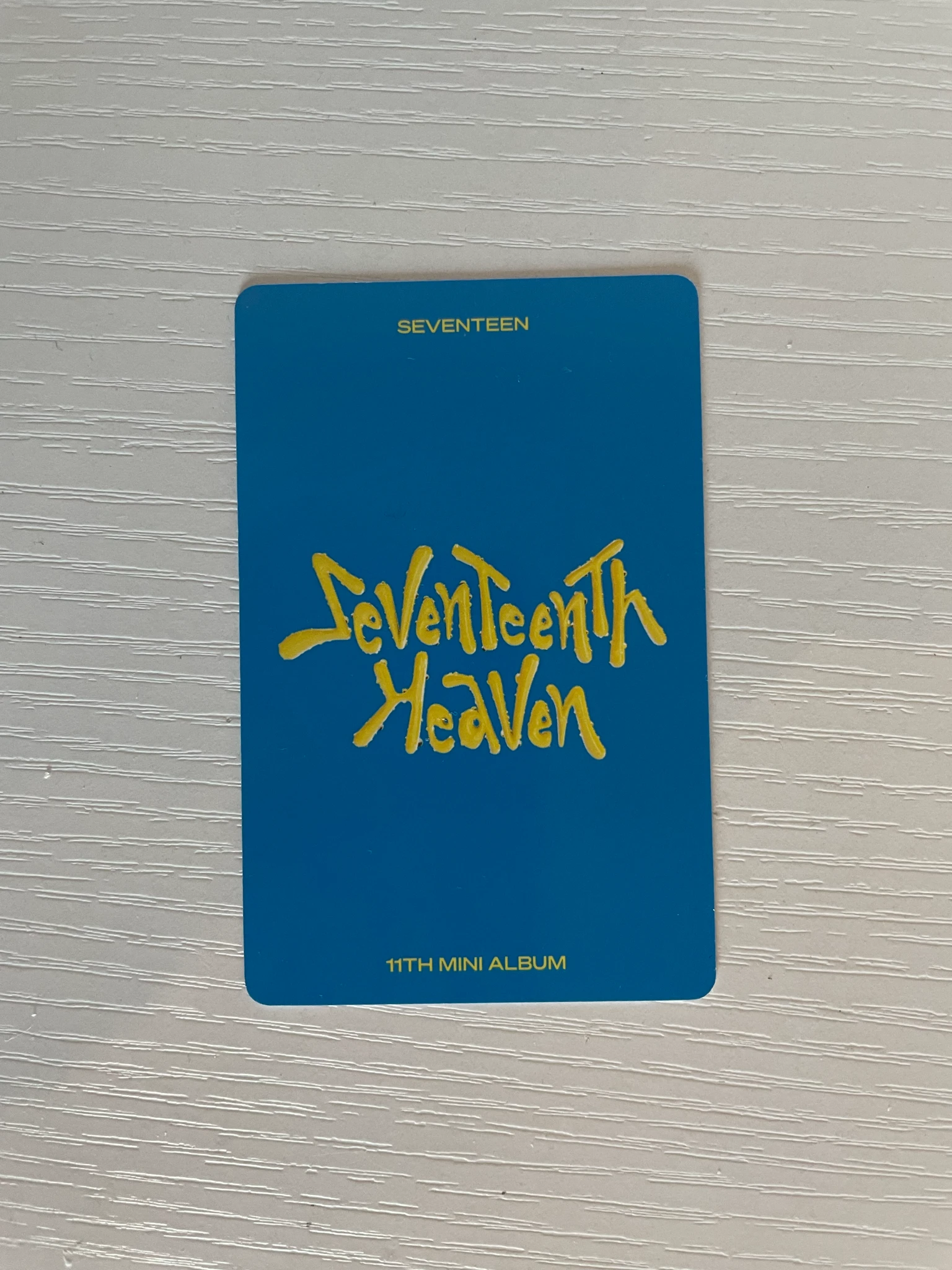 SEVENTEEN Vernon SEVENTEEN - Vernon - Seventeenth Heaven Album listing photo 2