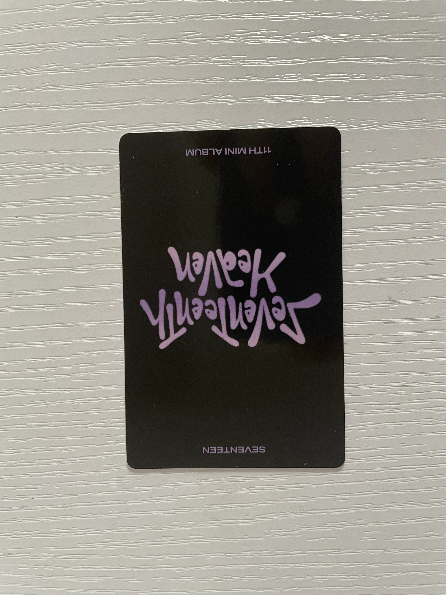 SEVENTEEN Vernon SEVENTEEN - Vernon - Seventeenth Heaven Album album photocard 10:23 PM version listing photo 2