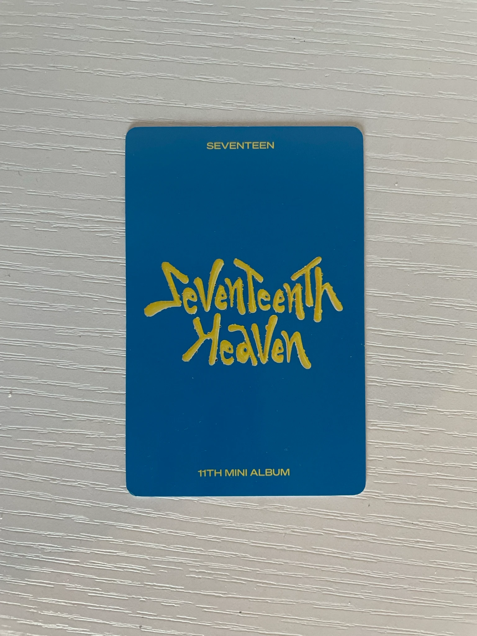 SEVENTEEN Seungkwan SEVENTEEN - Seungkwan - Seventeenth Heaven Album album photocard carat version listing photo 2