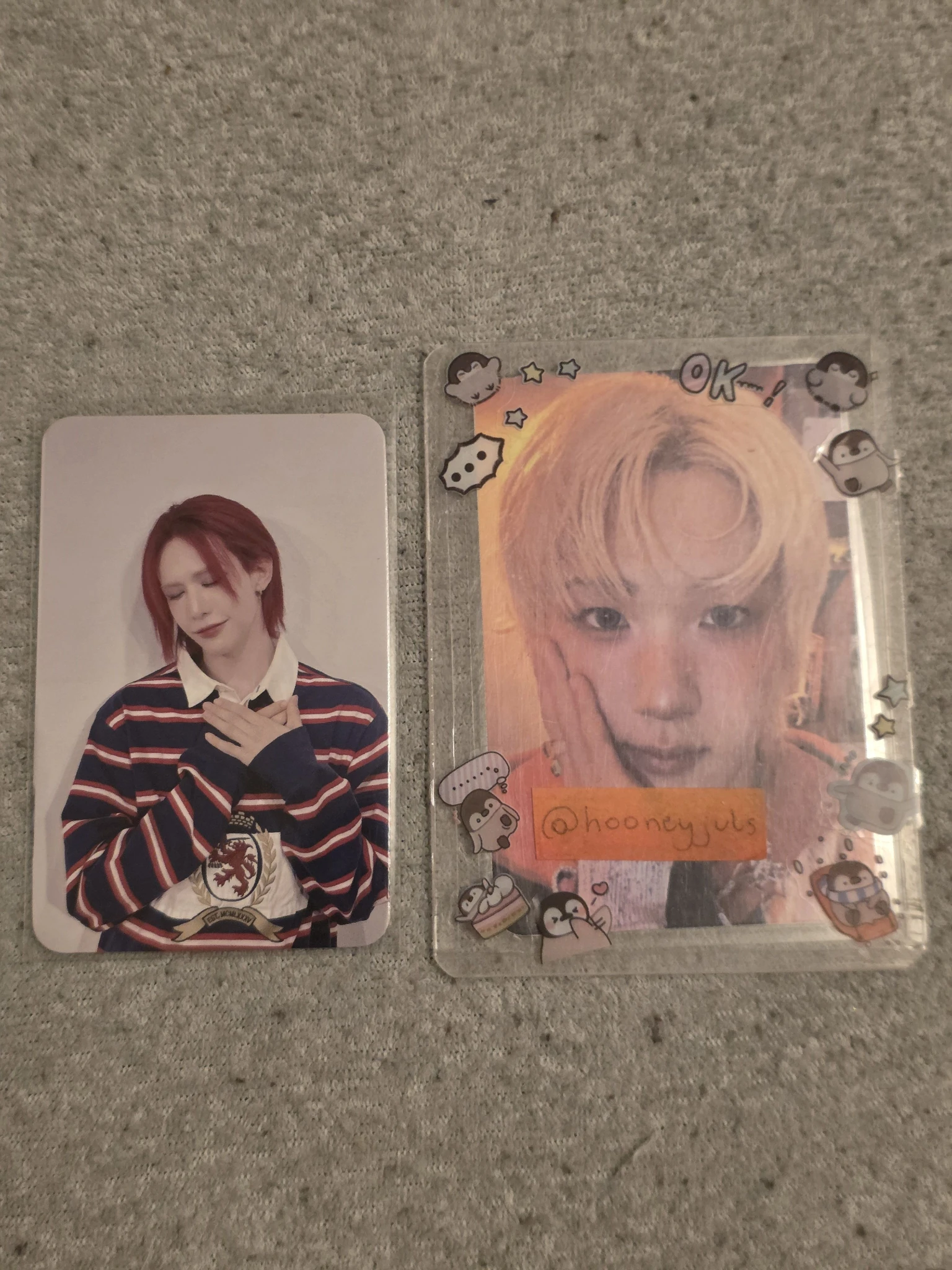 XLOV Wumuti XLOV - Wumuti - UXLXVE Album mystargoods (MSG) video call (fancall) round 1 double-sided listing photo 2