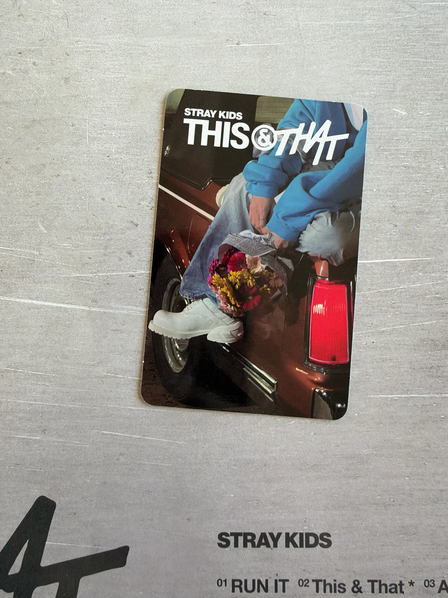 Stray Kids Seungmin Stray Kids - Seungmin - THIS & THAT Album album photocard first press only & version listing photo 2