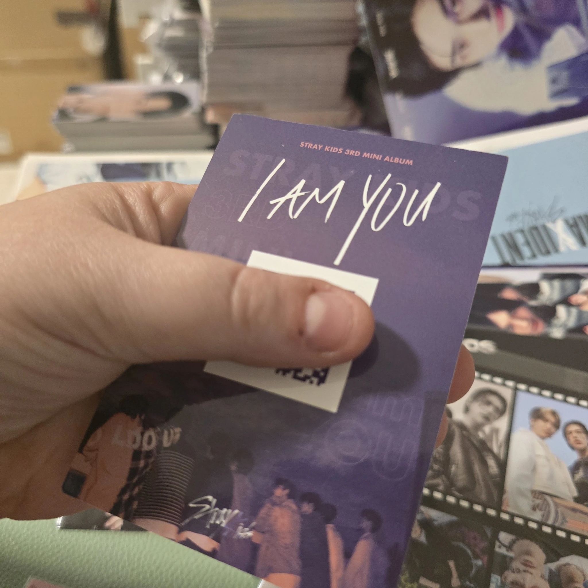 Stray Kids HAN Stray Kids - HAN - I am YOU Album polaroid non-standard size A version standard version qr card album inclusion listing photo 2