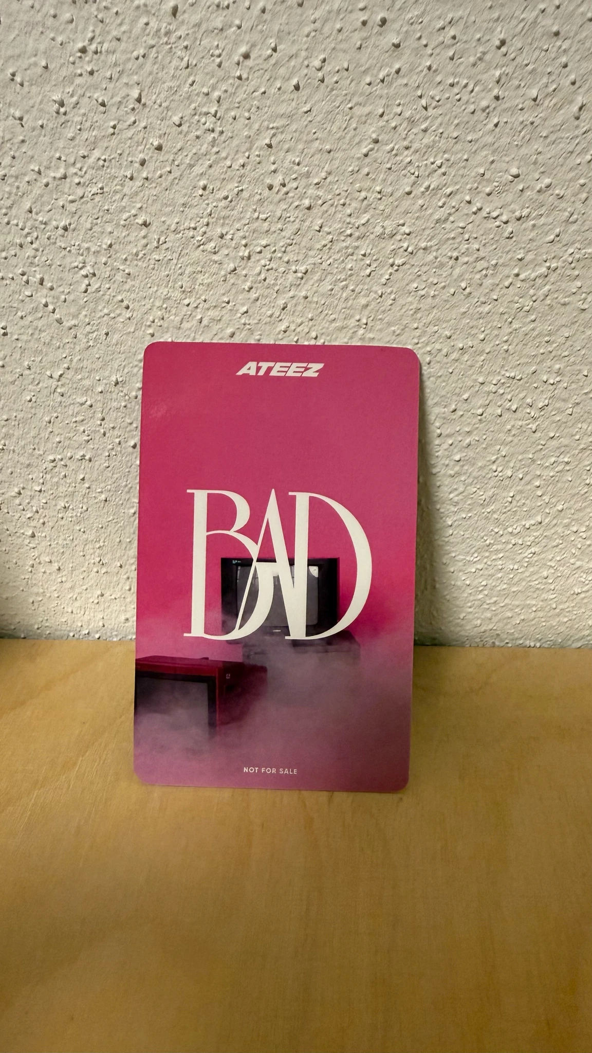 ATEEZ Jongho ATEEZ - Jongho - BAD Album japan japanese version japanese album pob (pre-order benefit) hmv japan listing photo 2