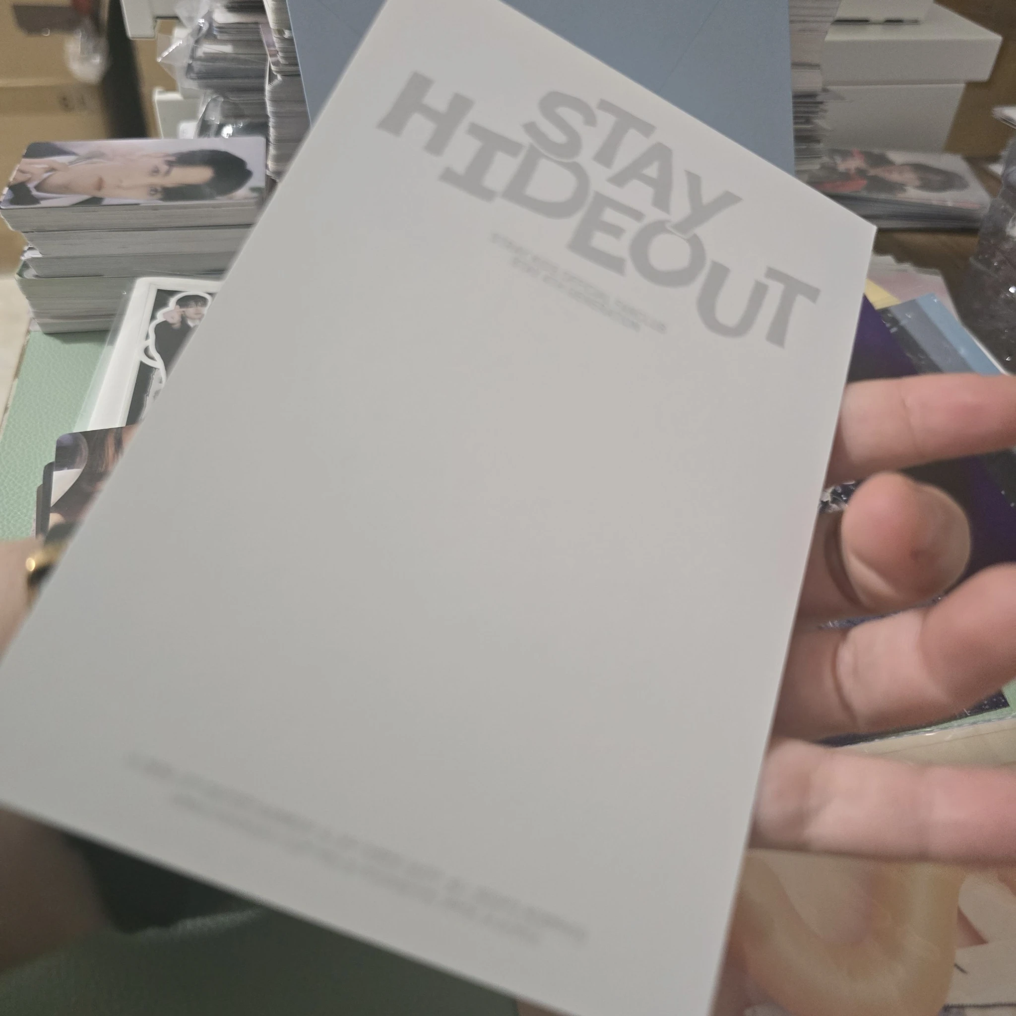 Stray Kids Felix Stray Kids - Felix - STAY Hideout Official Fan Club 4th Gen Other postcard set listing photo 2