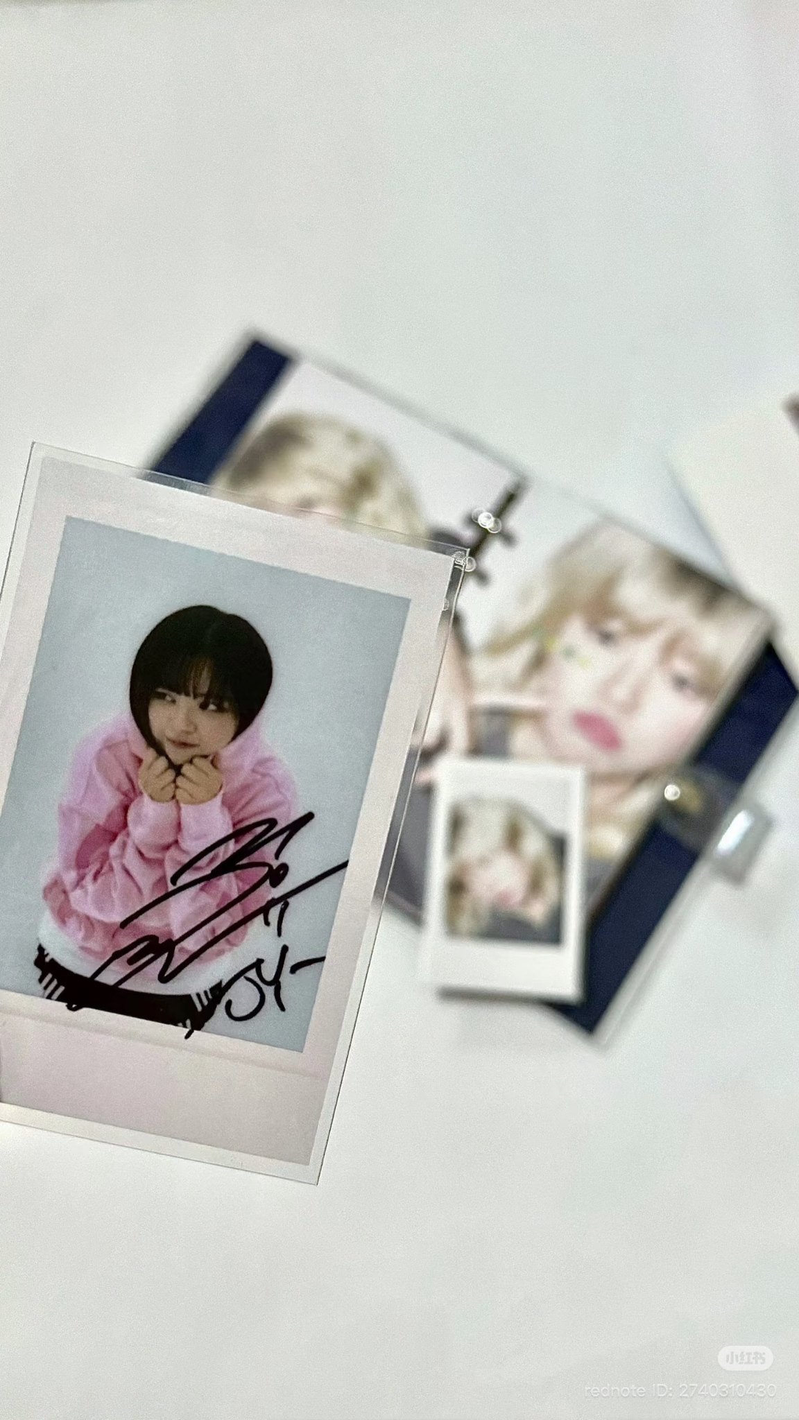 TWICE Jeongyeon TWICE - STRATEGY Album starriver round 2 pre-order benefit (pob) polaroid listing photo 2