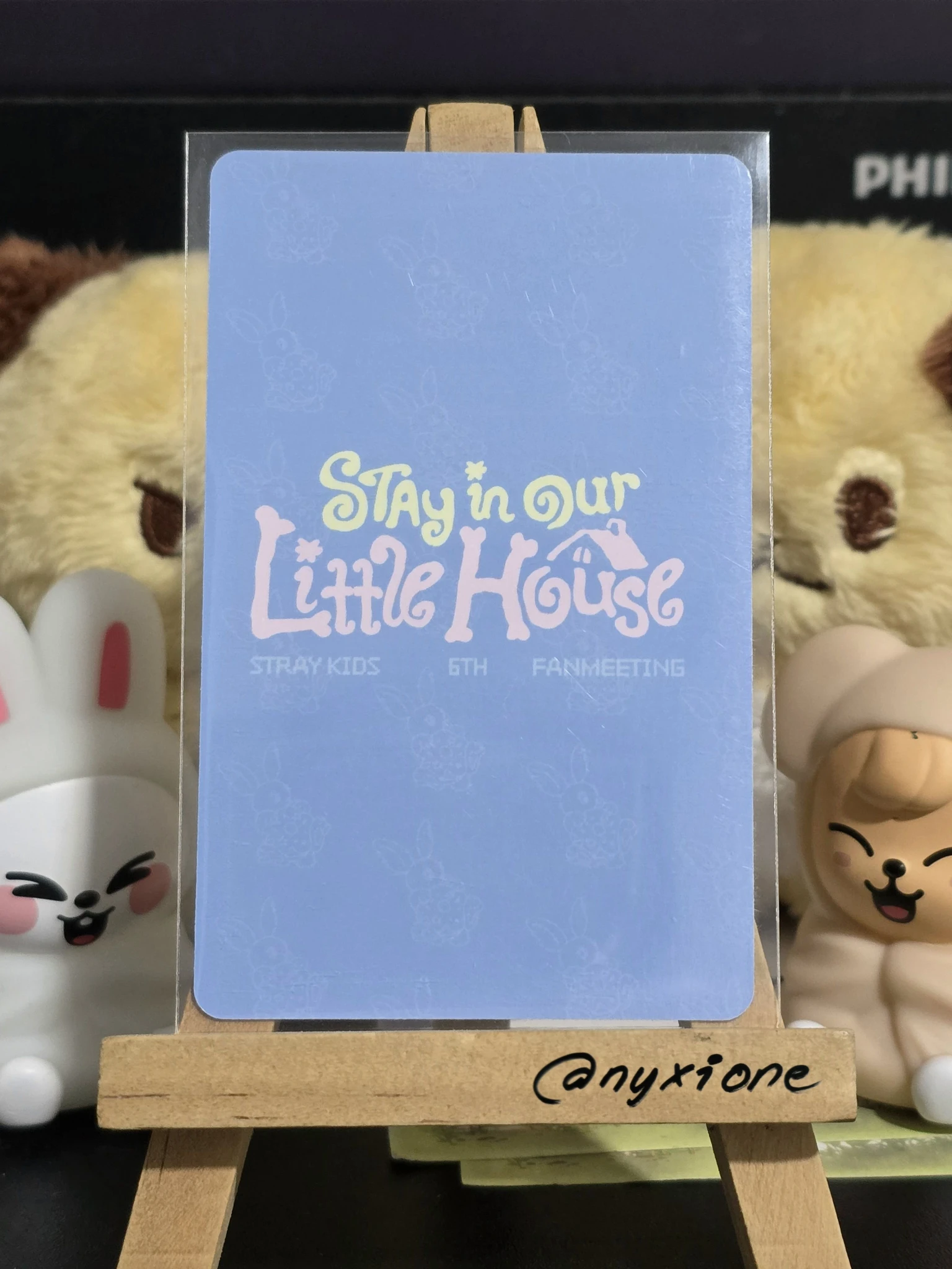 Stray Kids HAN Stray Kids - HAN - 6th Fanmeeting - STAY in Our Little House  Event online pob (pre-order benefit) listing photo 2