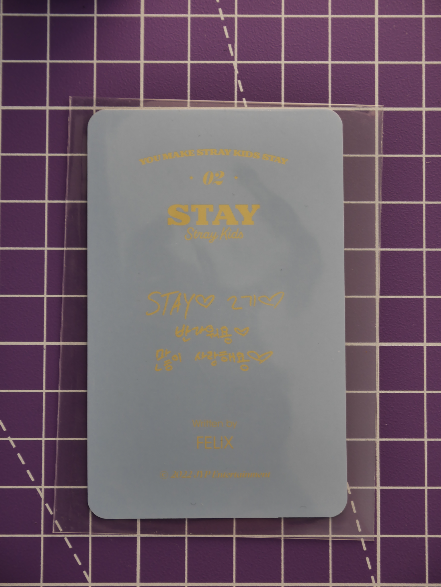 Stray Kids Felix Stray Kids - Felix - Official Fanclub STAY 2nd Gen Kit Other photocard set listing photo 2