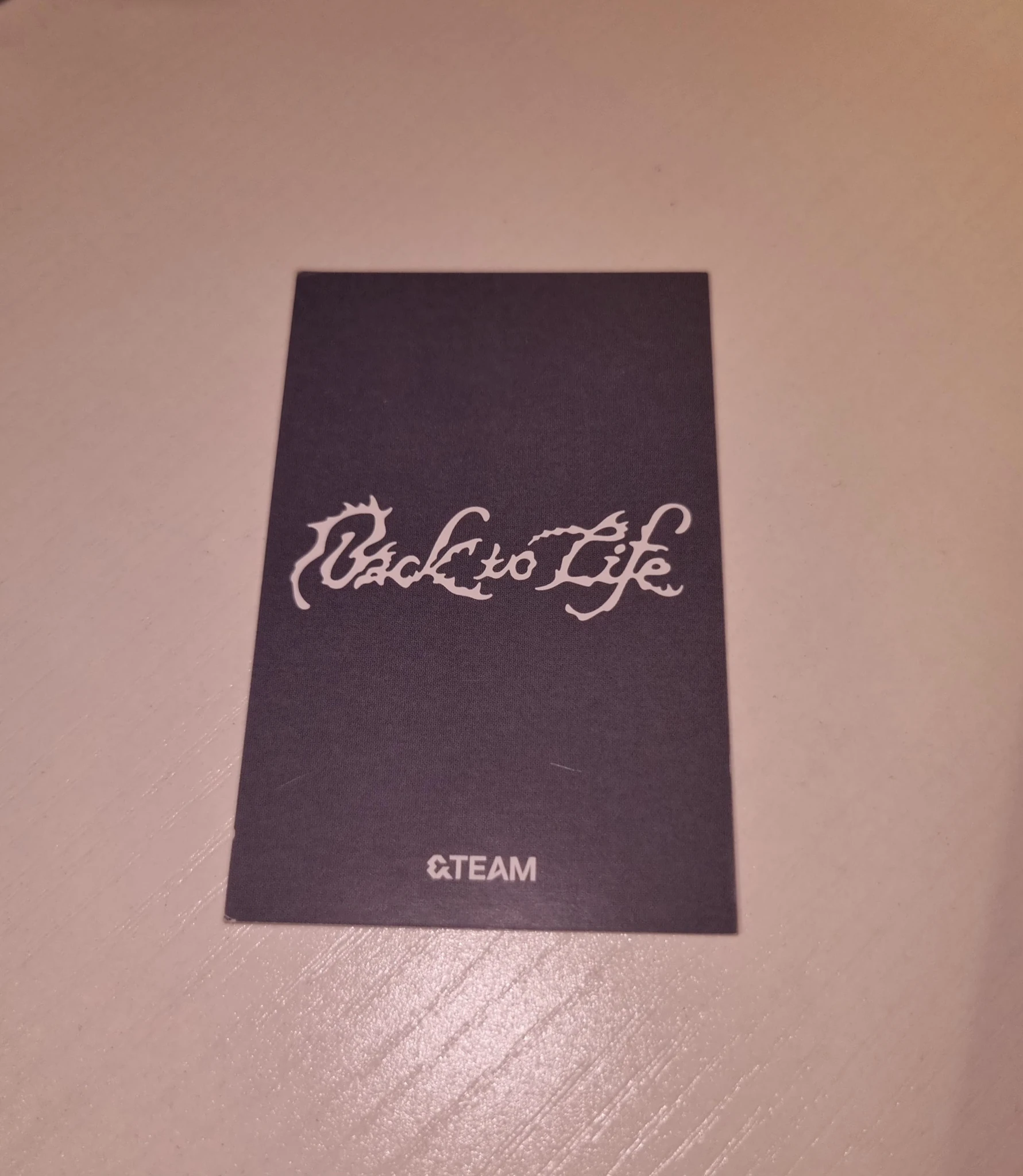 &TEAM K &TEAM - K - Back to Life  Album weverse album version instant photo album photocard listing photo 2