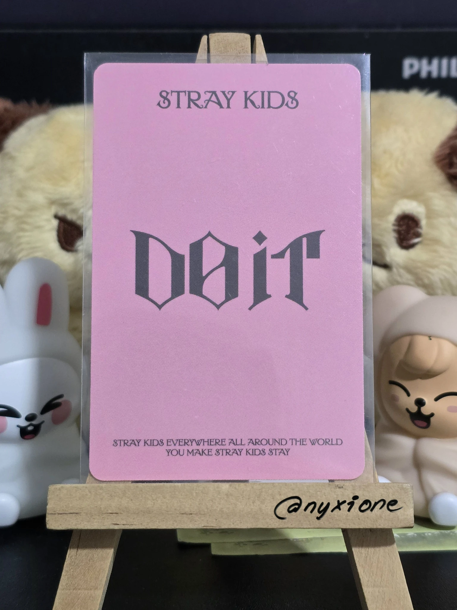 Stray Kids Changbin Stray Kids - Changbin - DO IT Pop-Up Store Event pop-up store merch photocard hoodie listing photo 2