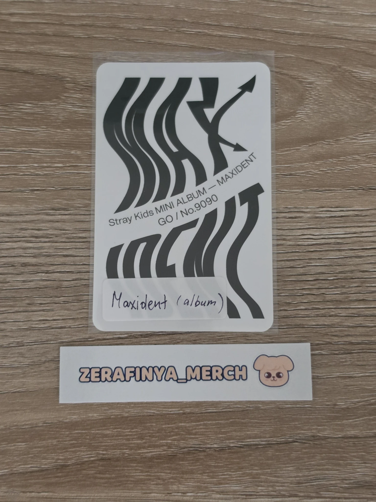 Stray Kids Changbin Stray Kids - Changbin - Maxident Album album photocard listing photo 2