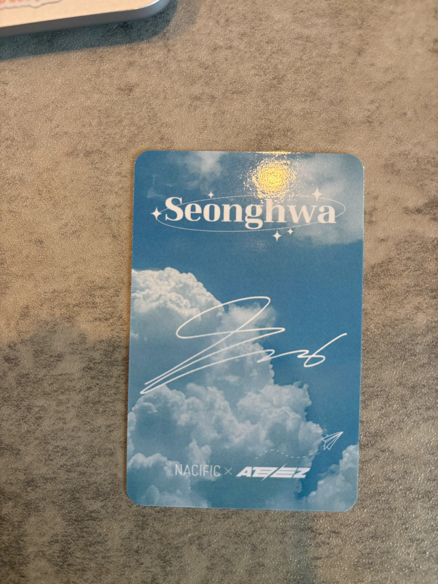 ATEEZ Seonghwa ATEEZ - Seonghwa - Ateez x Nacific Other round 7 nacific special card listing photo 2