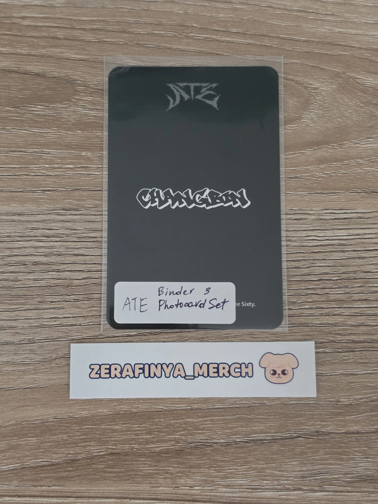 Stray Kids Changbin Stray Kids - Changbin - ATE Pop-Up Store Event pop-up store offline binder set merch photocard listing photo 2