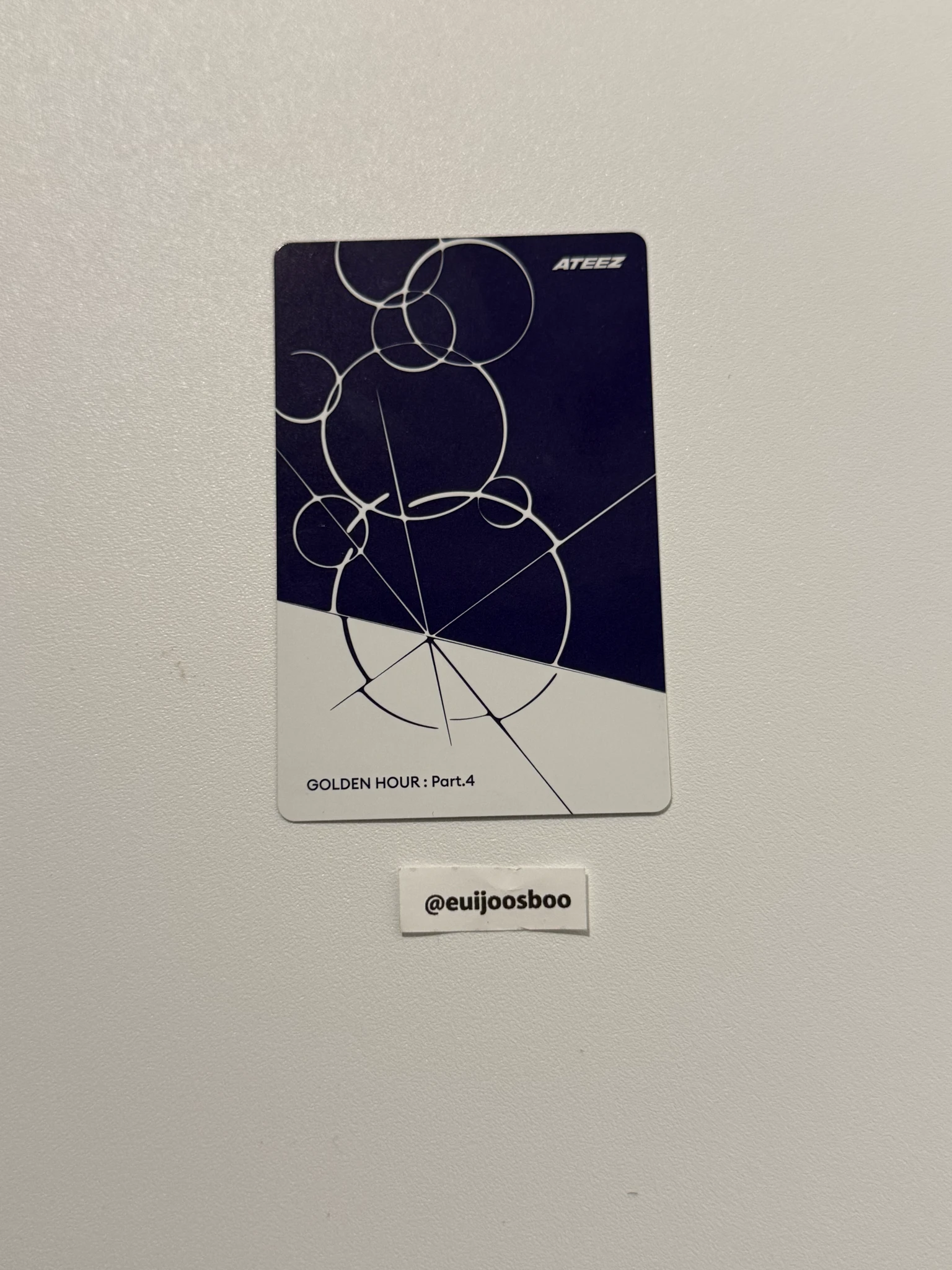 ATEEZ Yunho ATEEZ - Yunho - Golden Hour : Part.4 Album digipack version album photocard listing photo 2