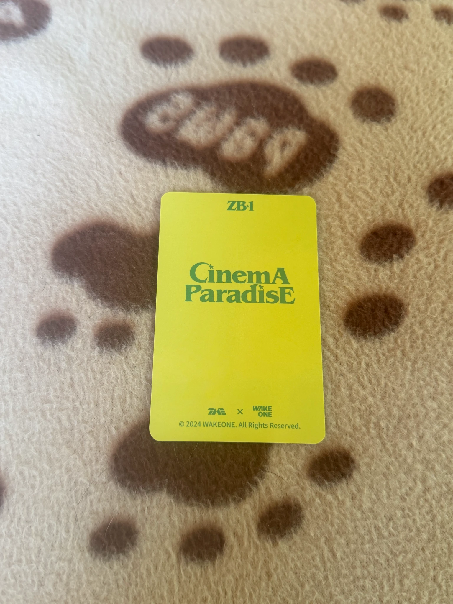 ZEROBASEONE Hanbin ZEROBASEONE - Hanbin - Cinema Paradise Album qq music listing photo 2