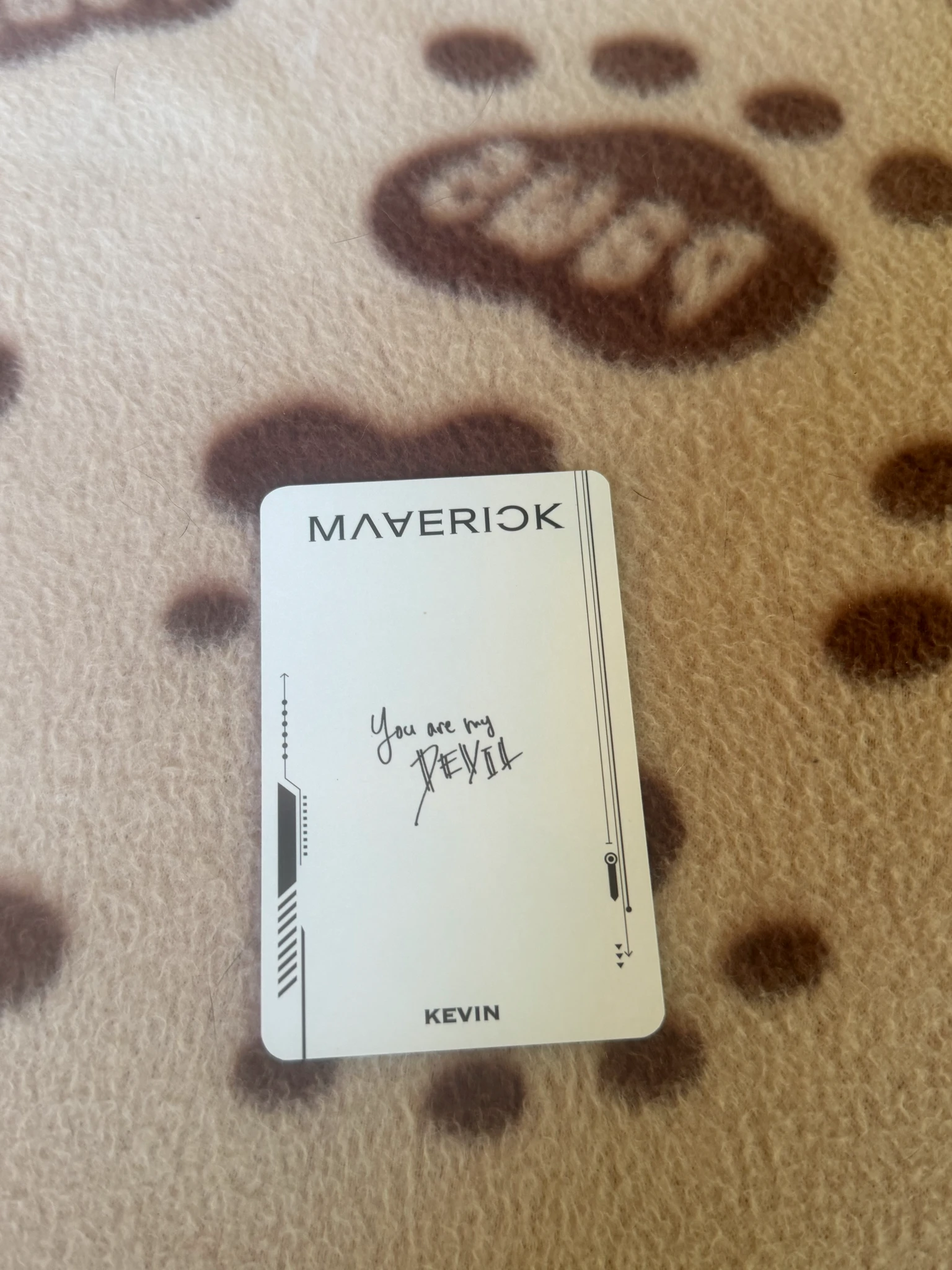 THE BOYZ Kevin THE BOYZ - Kevin - Maverick Album album photocard mood version listing photo 2