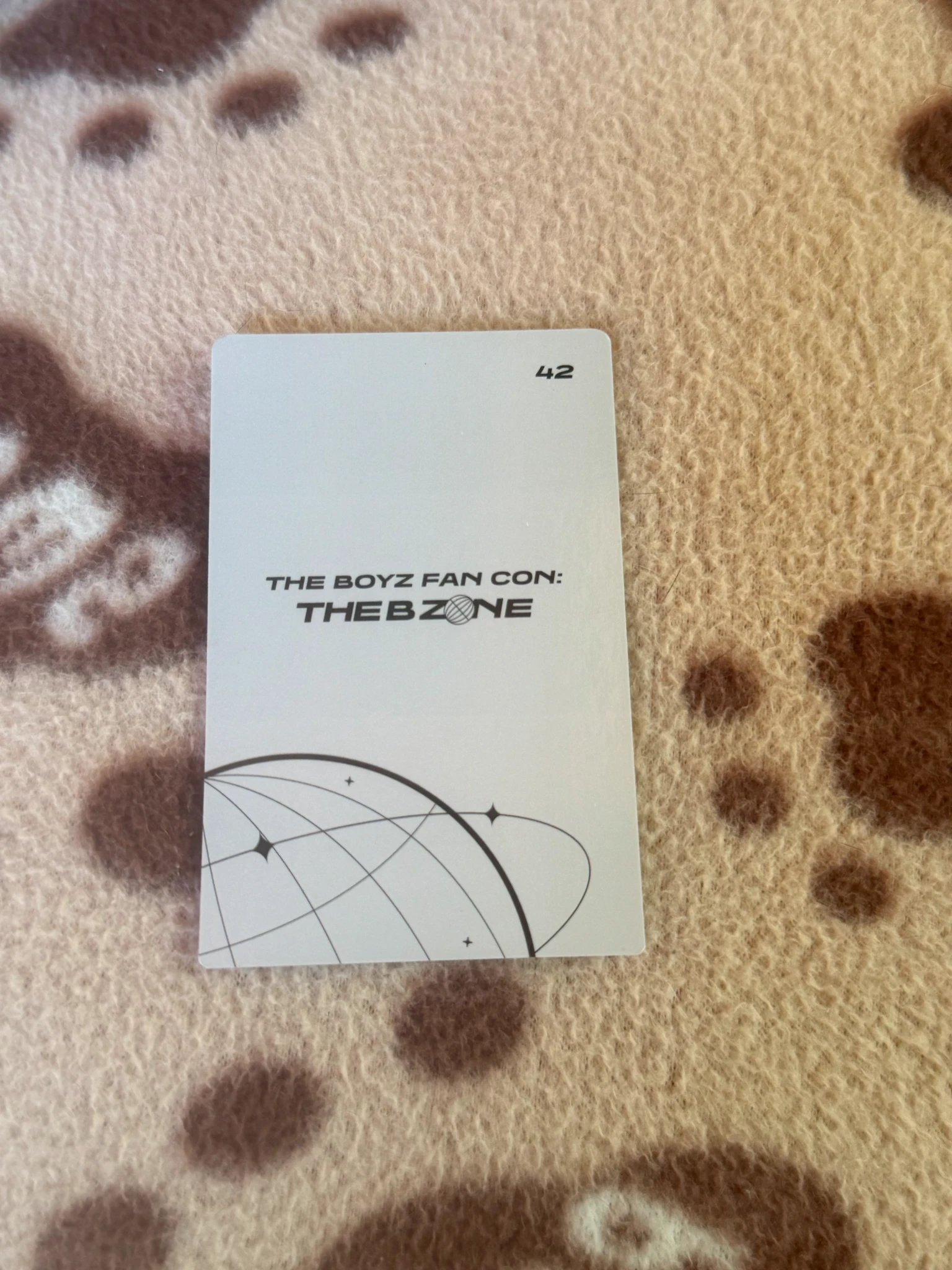 THE BOYZ Haknyeon THE BOYZ - Haknyeon - 2021 Fan Con: The B-Zone Event trading card listing photo 2