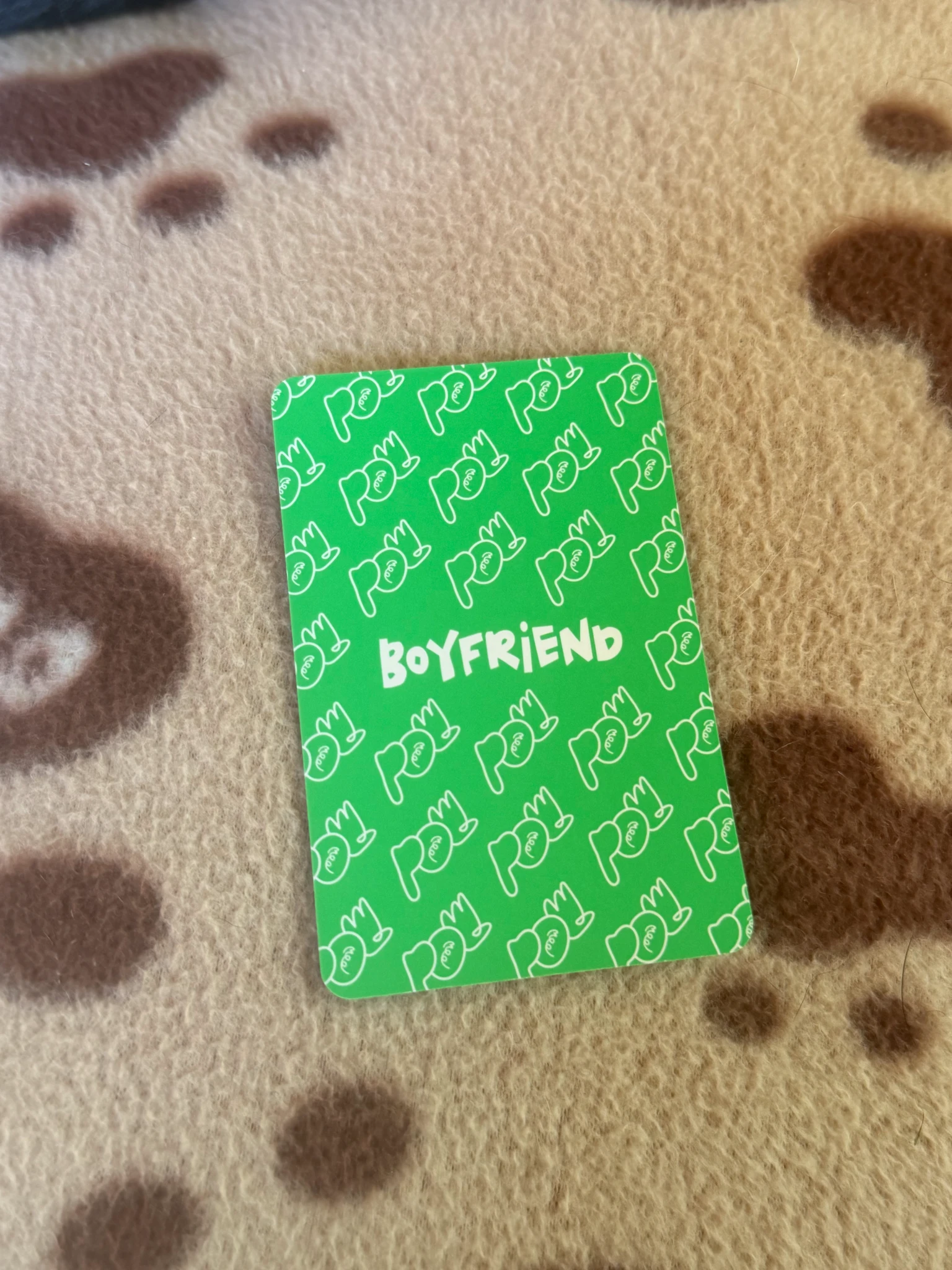 POW Jungbin POW - Jungbin - Boyfriend Album album photocard listing photo 2