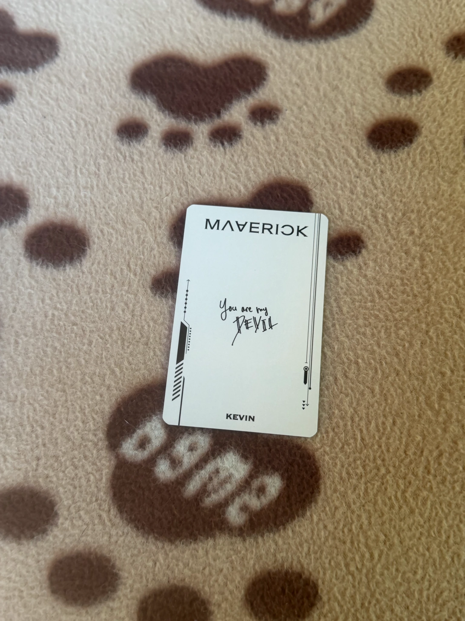 THE BOYZ Kevin THE BOYZ - Kevin - Maverick Album album photocard mood version listing photo 2