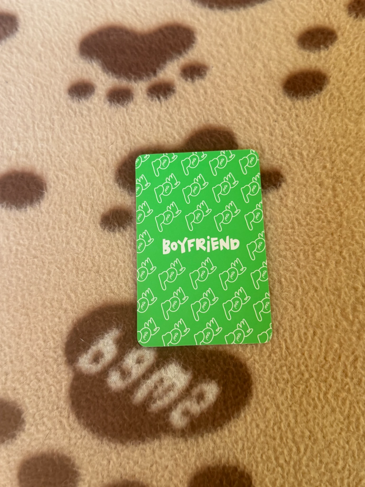POW Jungbin POW - Jungbin - Boyfriend Album album photocard listing photo 2