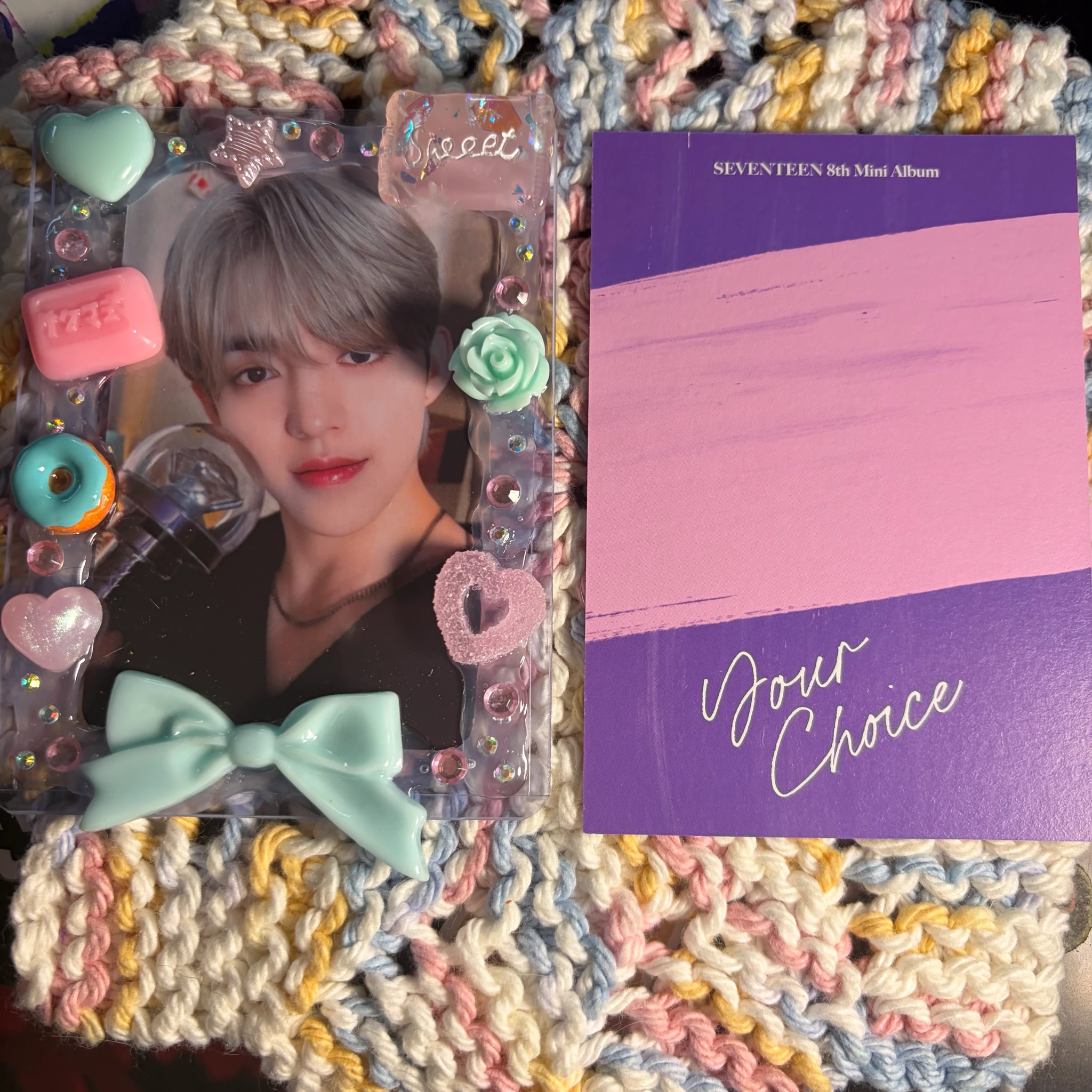 SEVENTEEN Hoshi SEVENTEEN - Hoshi - Your Choice Album album photocard mini photocard beside version listing photo 2