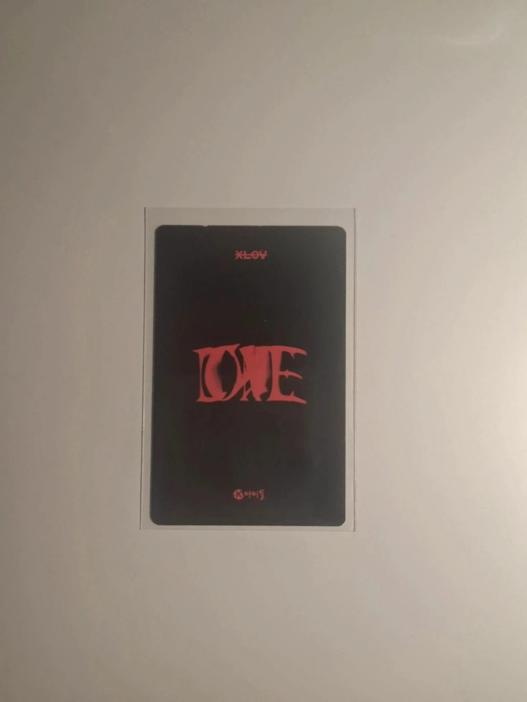 XLOV Hyun XLOV - Hyun - I ONE Album pre-order benefit (pob) lucky draw listing photo 2