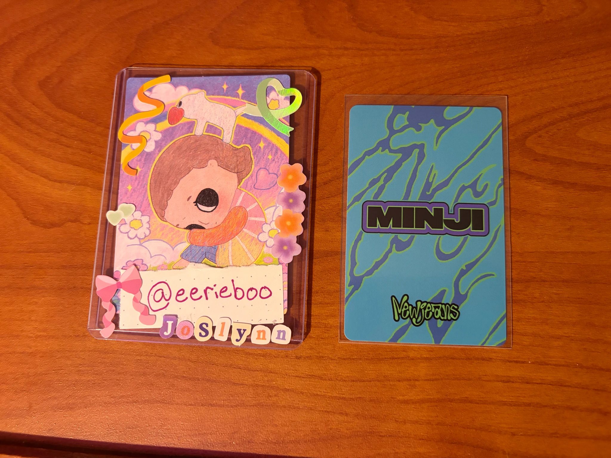 NewJeans Minji NewJeans - Minji - NewJeans x Line Friends Event pop-up store line friends photocard set B version listing photo 2
