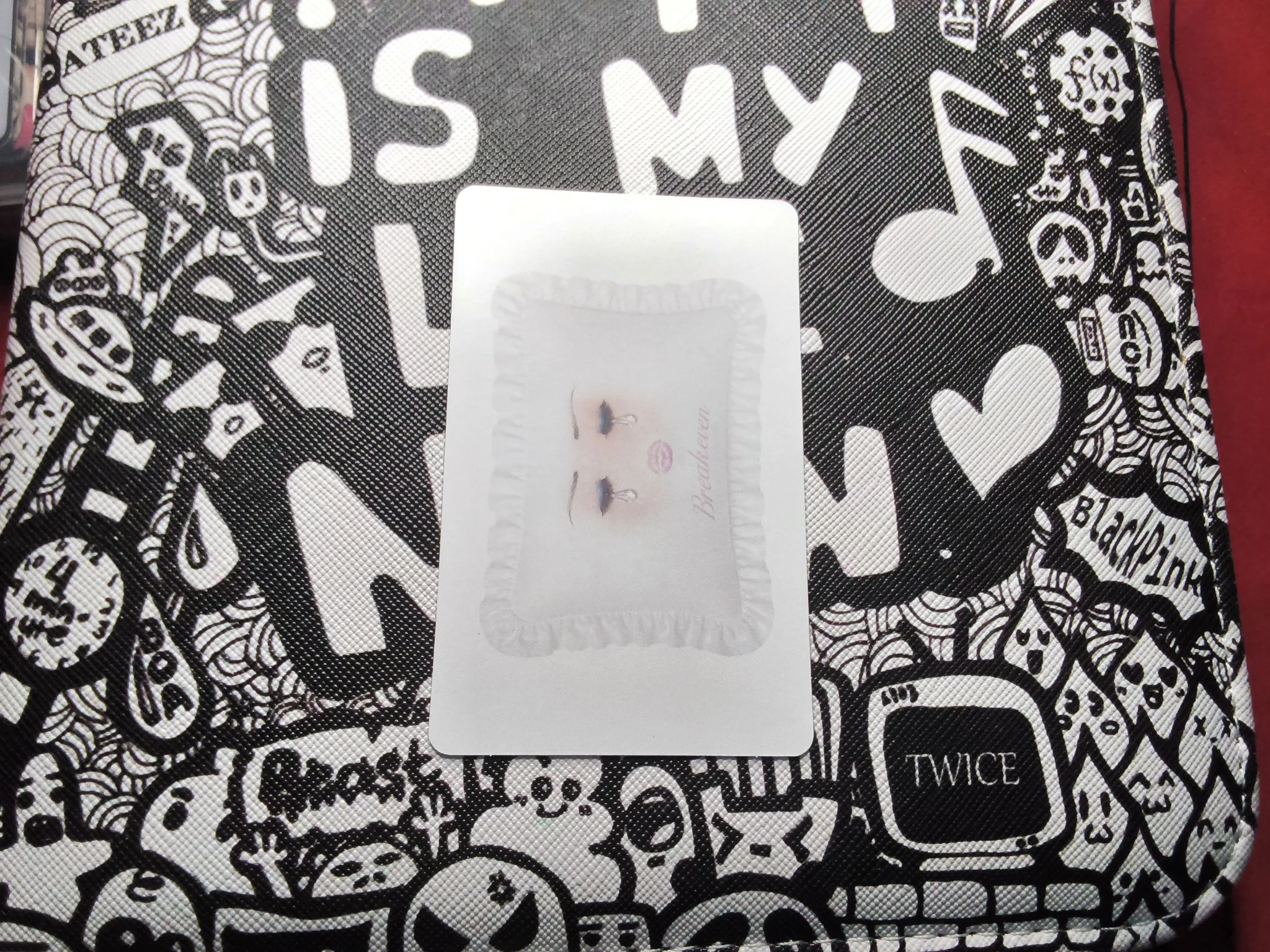 ILLIT Minju ILLIT - Minju - BREAK EVEN Album album photocard mad version listing photo 2