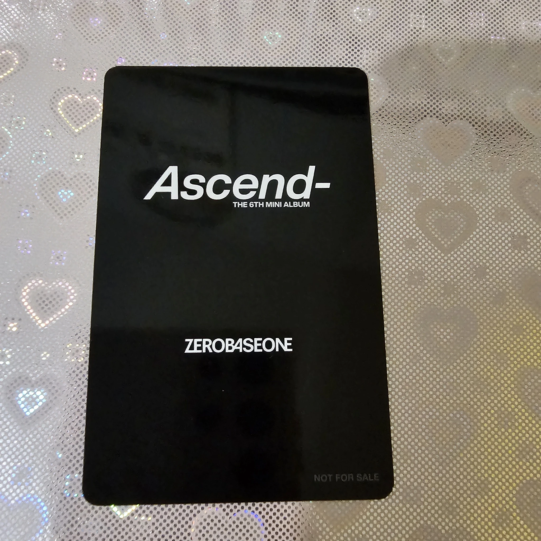ZEROBASEONE Gunwook ZEROBASEONE - Gunwook - Ascend- Album japan retail stores lucky draw offline round 1 listing photo 2