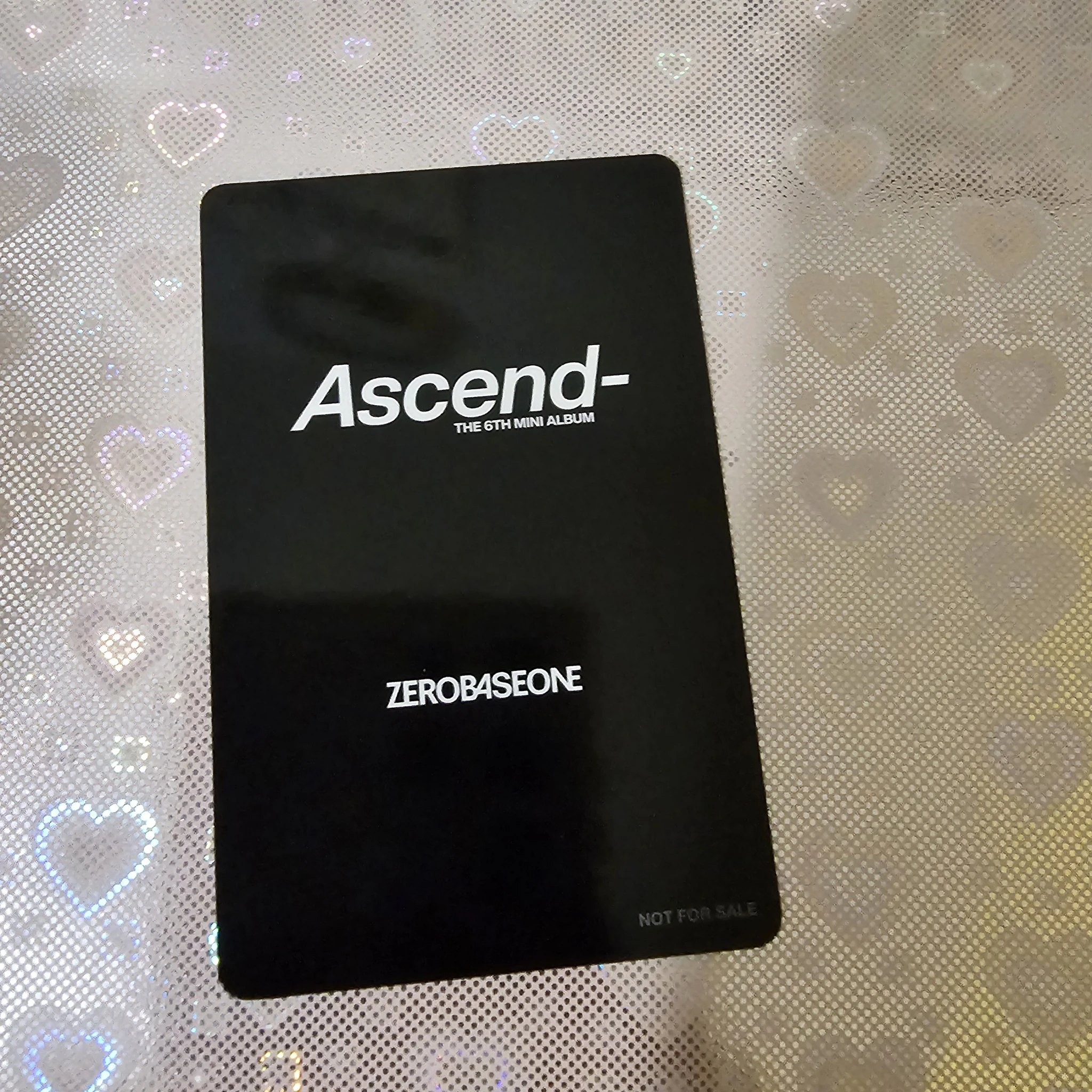 ZEROBASEONE Jiwoong ZEROBASEONE - Jiwoong - Ascend- Album lucky draw japan retail stores offline round 2 listing photo 2