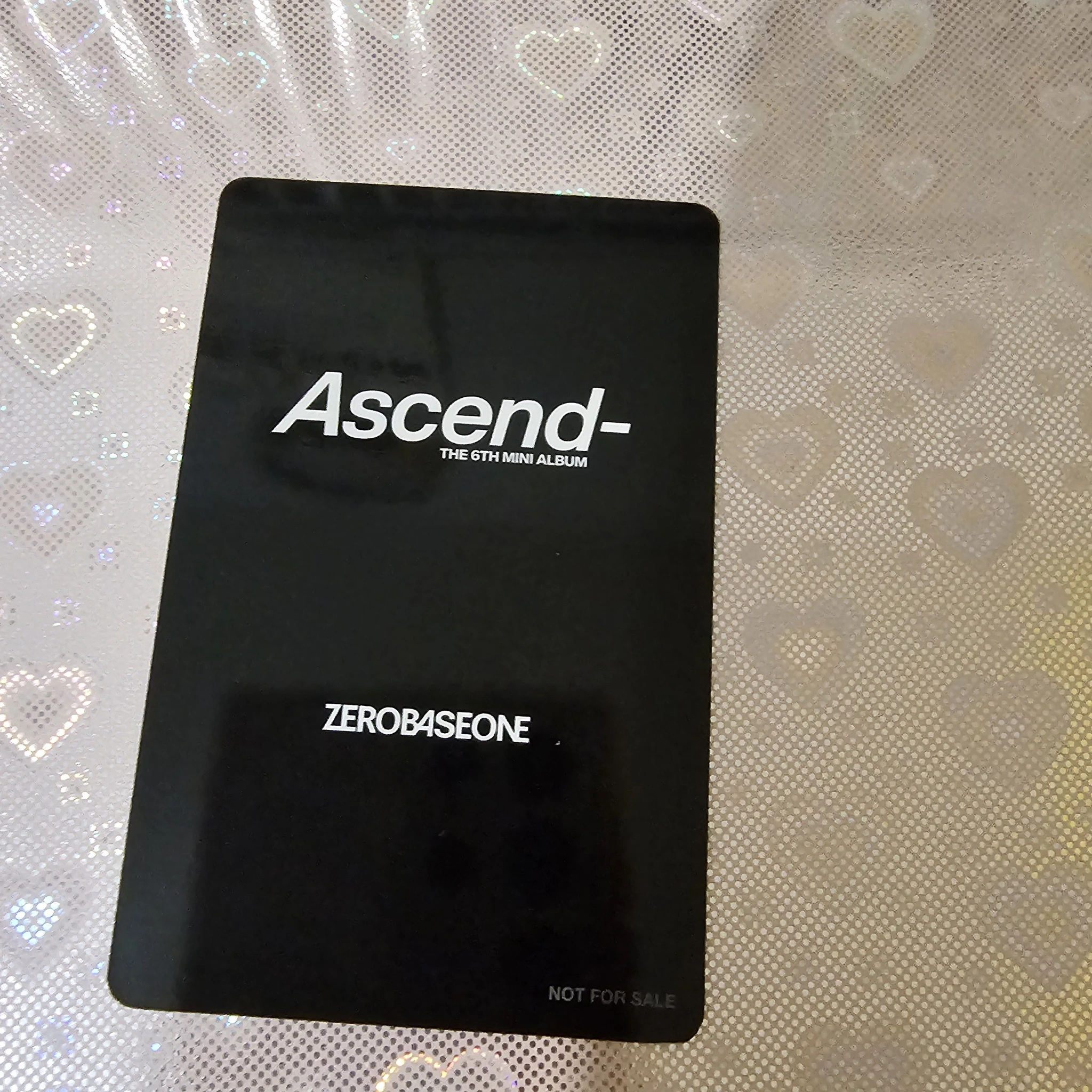 ZEROBASEONE Taerae ZEROBASEONE - Taerae - Ascend- Album offline japan retail stores lucky draw round 1 listing photo 2
