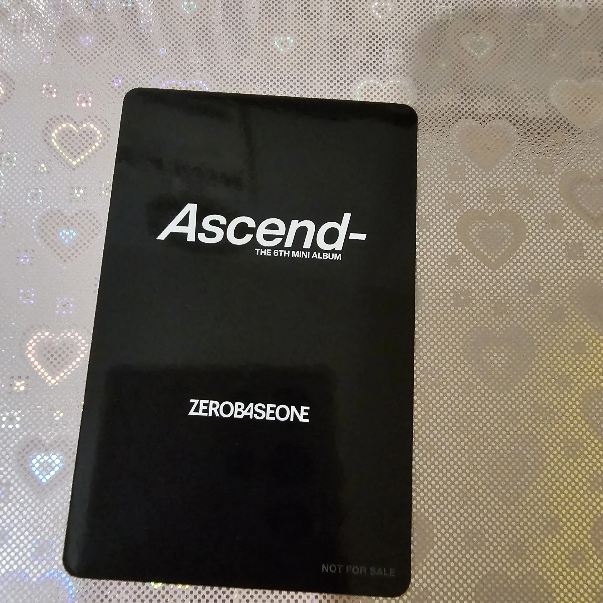 ZEROBASEONE Taerae ZEROBASEONE - Taerae - Ascend- Album tower records japan lucky draw (LD) listing photo 2