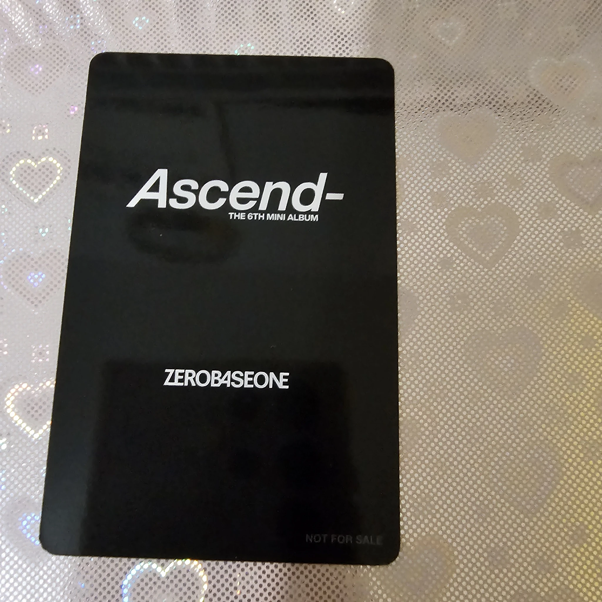 ZEROBASEONE Gunwook ZEROBASEONE - Gunwook - Ascend- Album japan retail stores lucky draw (LD) offline listing photo 2