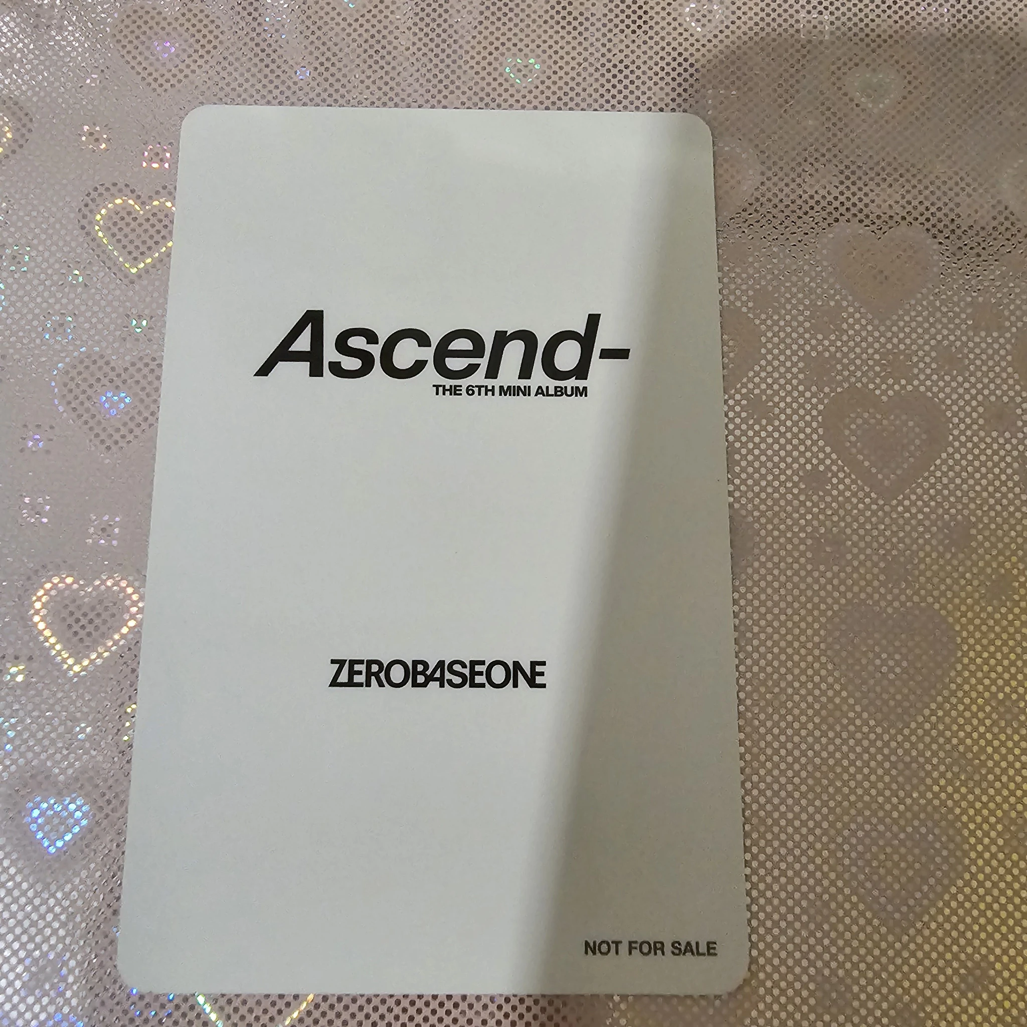 ZEROBASEONE Gunwook ZEROBASEONE - Gunwook - Ascend- Album japan retail stores lucky draw online round 1 listing photo 2