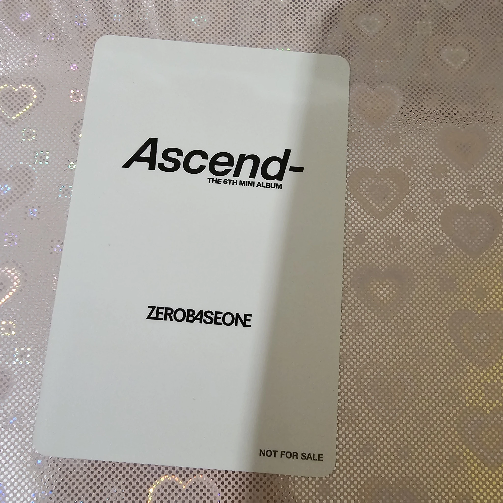 ZEROBASEONE Gunwook ZEROBASEONE - Gunwook - Ascend- Album japan retail stores online lucky draw round 2 listing photo 2