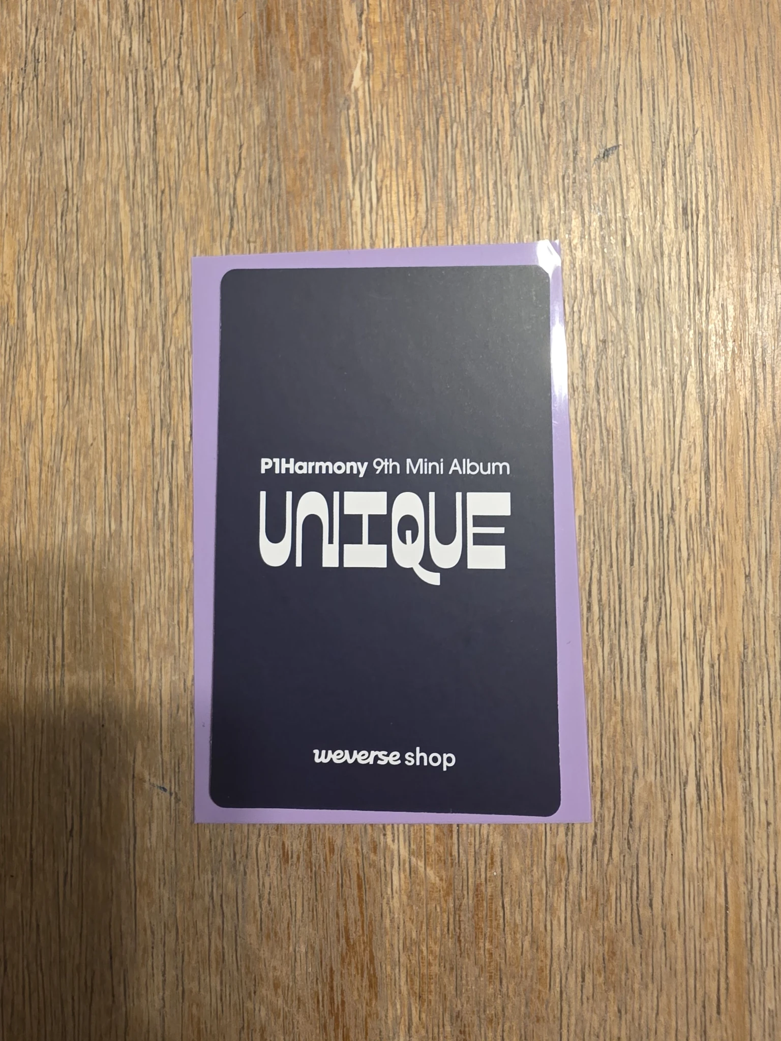 P1Harmony Intak P1Harmony - Intak - UNIQUE Album pob (pre-order benefit) listing photo 2