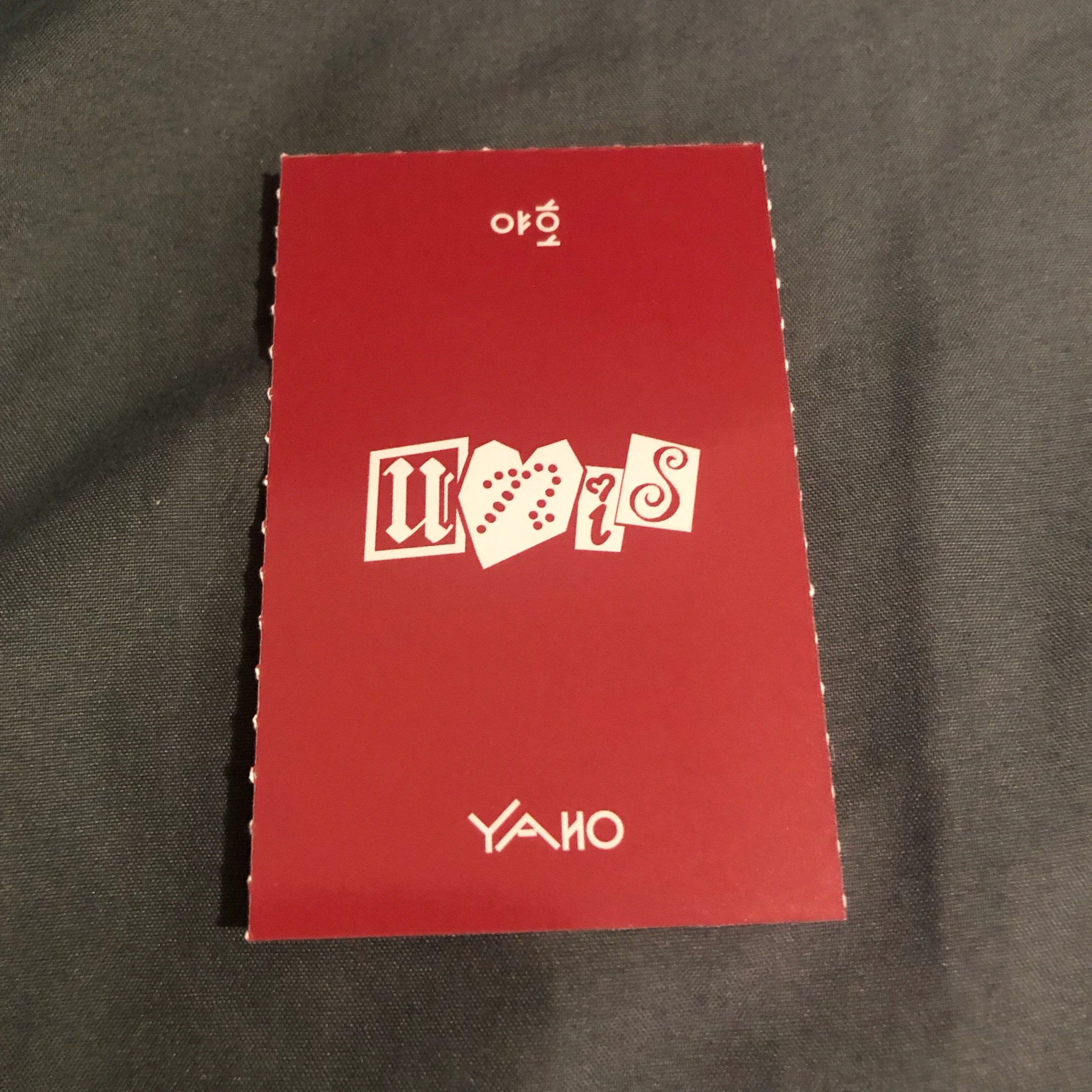 UNIS Seowon UNIS - Seowon - Yaho - Learn Hangul Guidebook Other merch photocard brand collaboration magazine blip listing photo 2