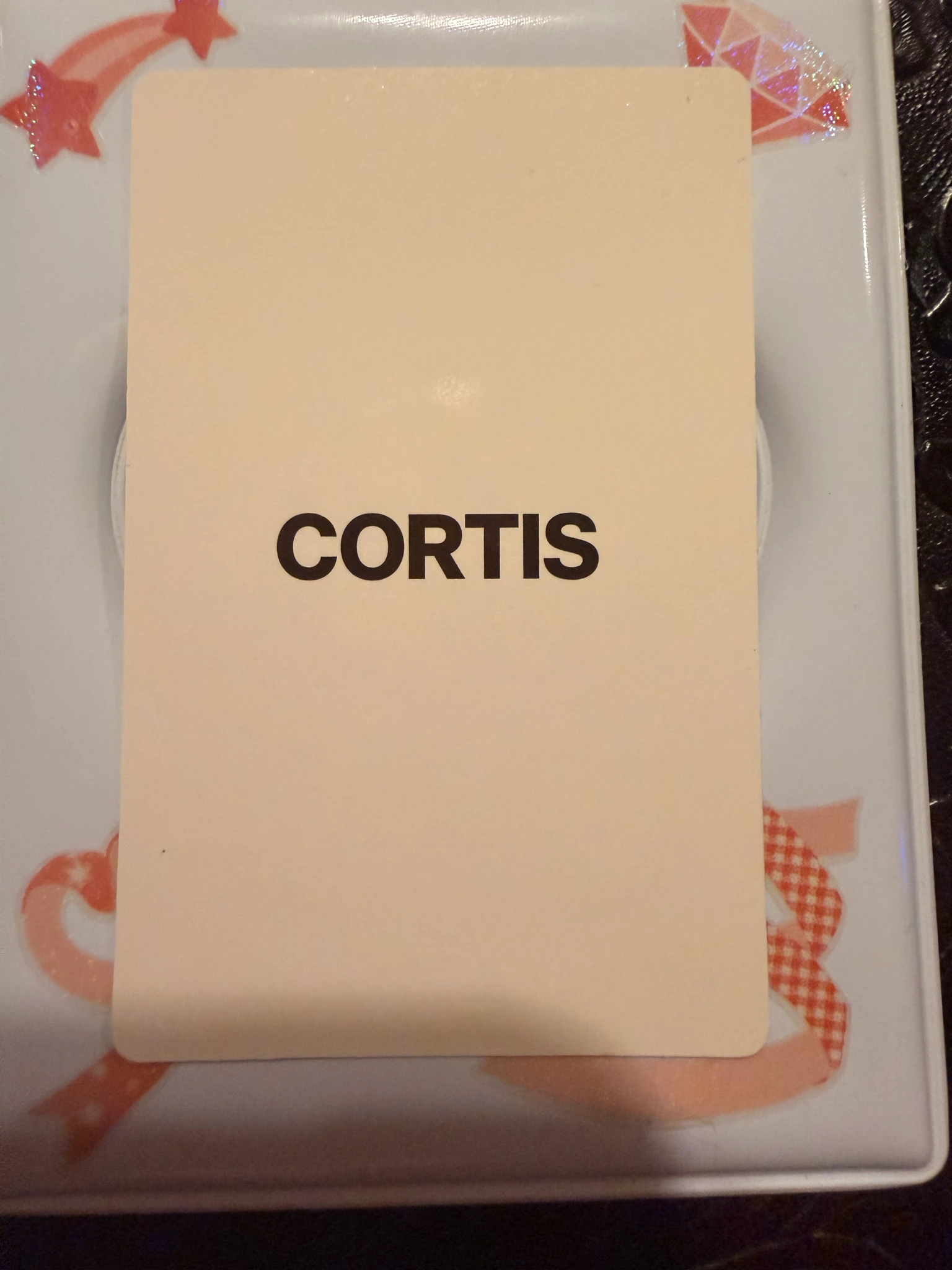 CORTIS James Cortis - James - COLOUR OUTSIDE THE LINES  Album  listing photo 2