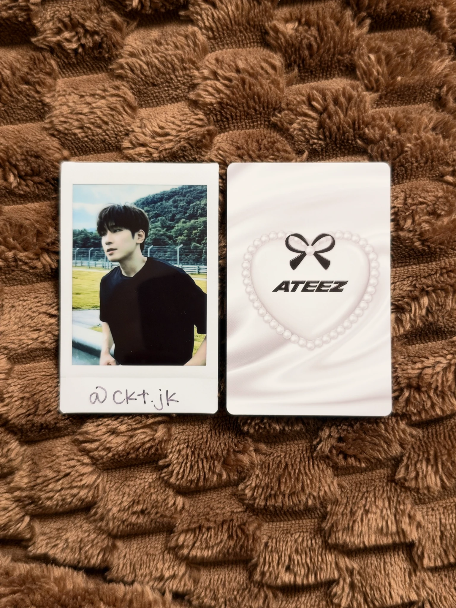 ATEEZ Jongho ATEEZ - Jongho - Golden Hour : Part 2 Album hello82 USA exclusive pearl version listing photo 2