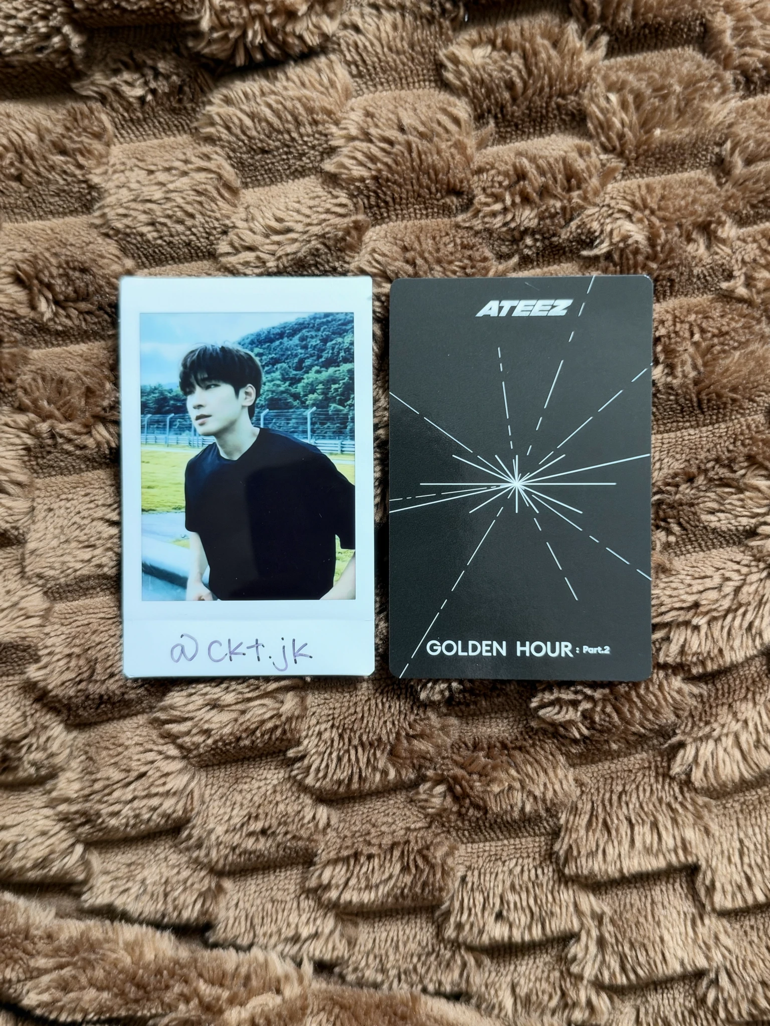 ATEEZ Jongho ATEEZ - Jongho - Golden Hour : Part 2 Album album photocard digipack version listing photo 2