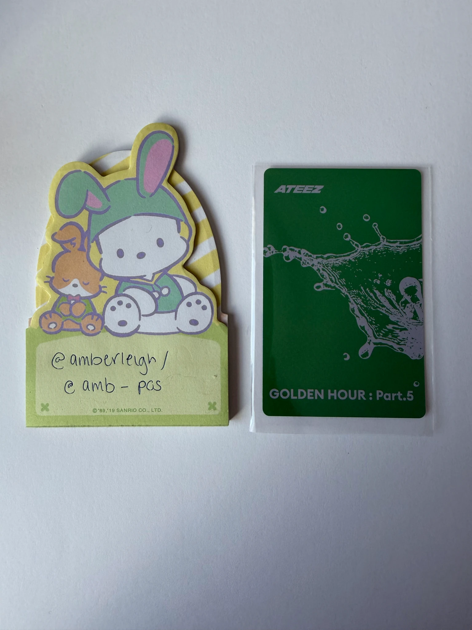 ATEEZ Seonghwa ATEEZ - Seonghwa - GOLDEN HOUR : Part.5 Album Z version album photocard poca album listing photo 2