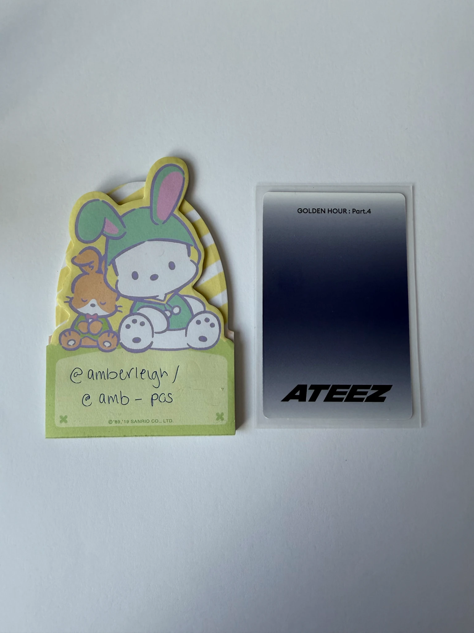 ATEEZ San ATEEZ - San - Golden Hour : Part.4 Album album photocard poca album listing photo 2