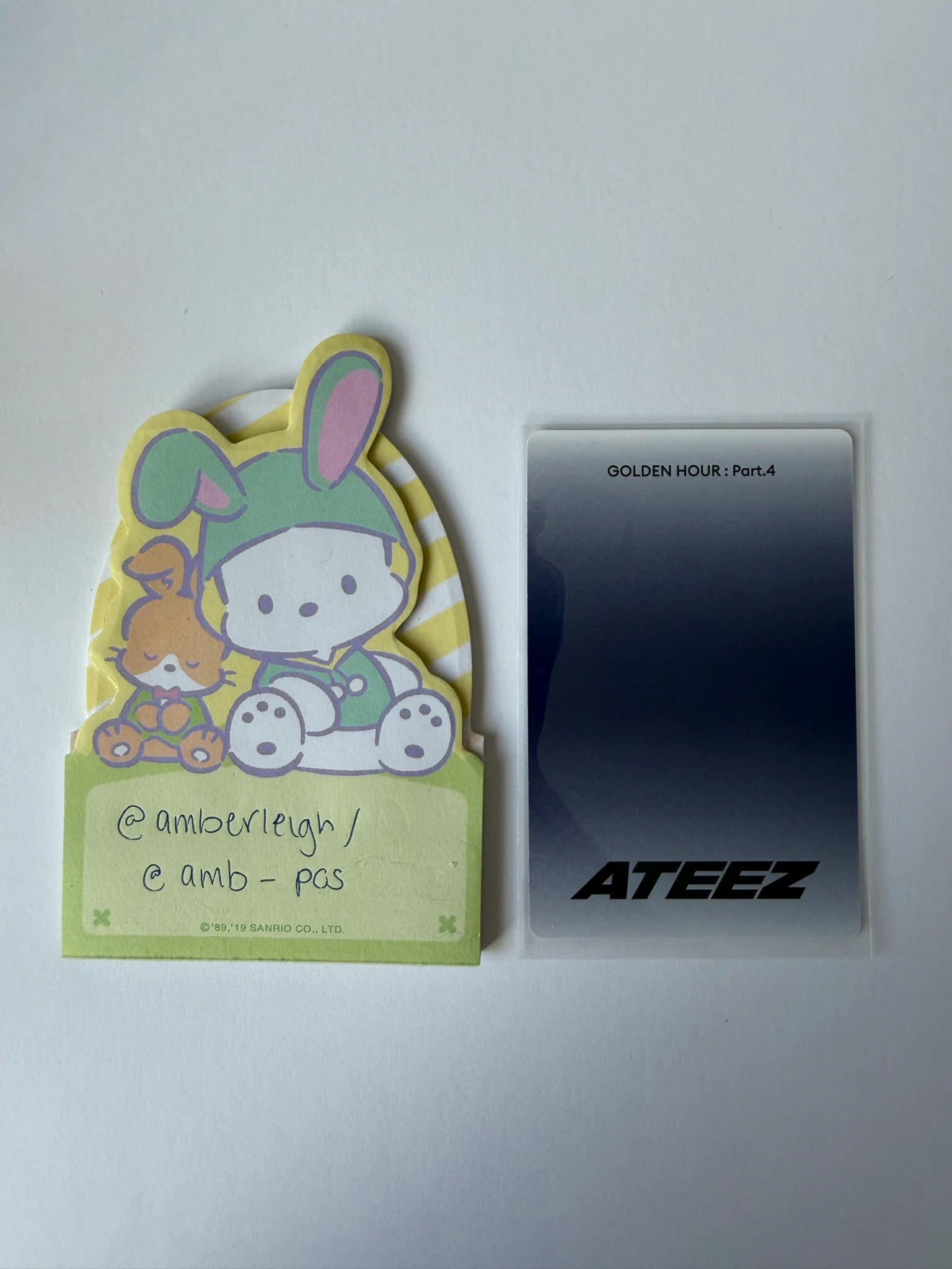 ATEEZ Wooyoung ATEEZ - Wooyoung - Golden Hour : Part.4 Album album photocard poca album listing photo 2