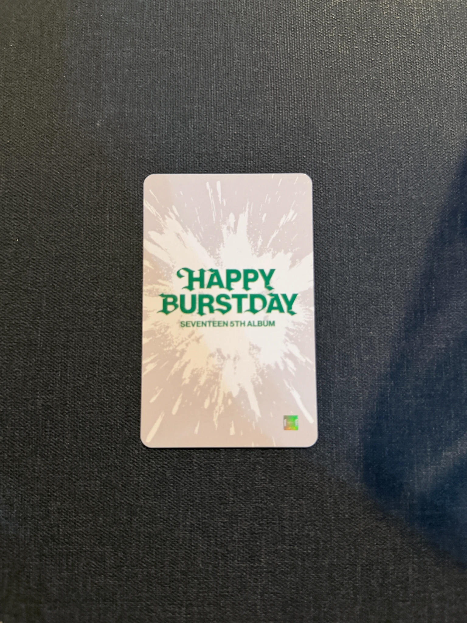 SEVENTEEN Jun SEVENTEEN - Jun - HAPPY BURSTDAY Album withmuu lucky draw round 1 listing photo 2