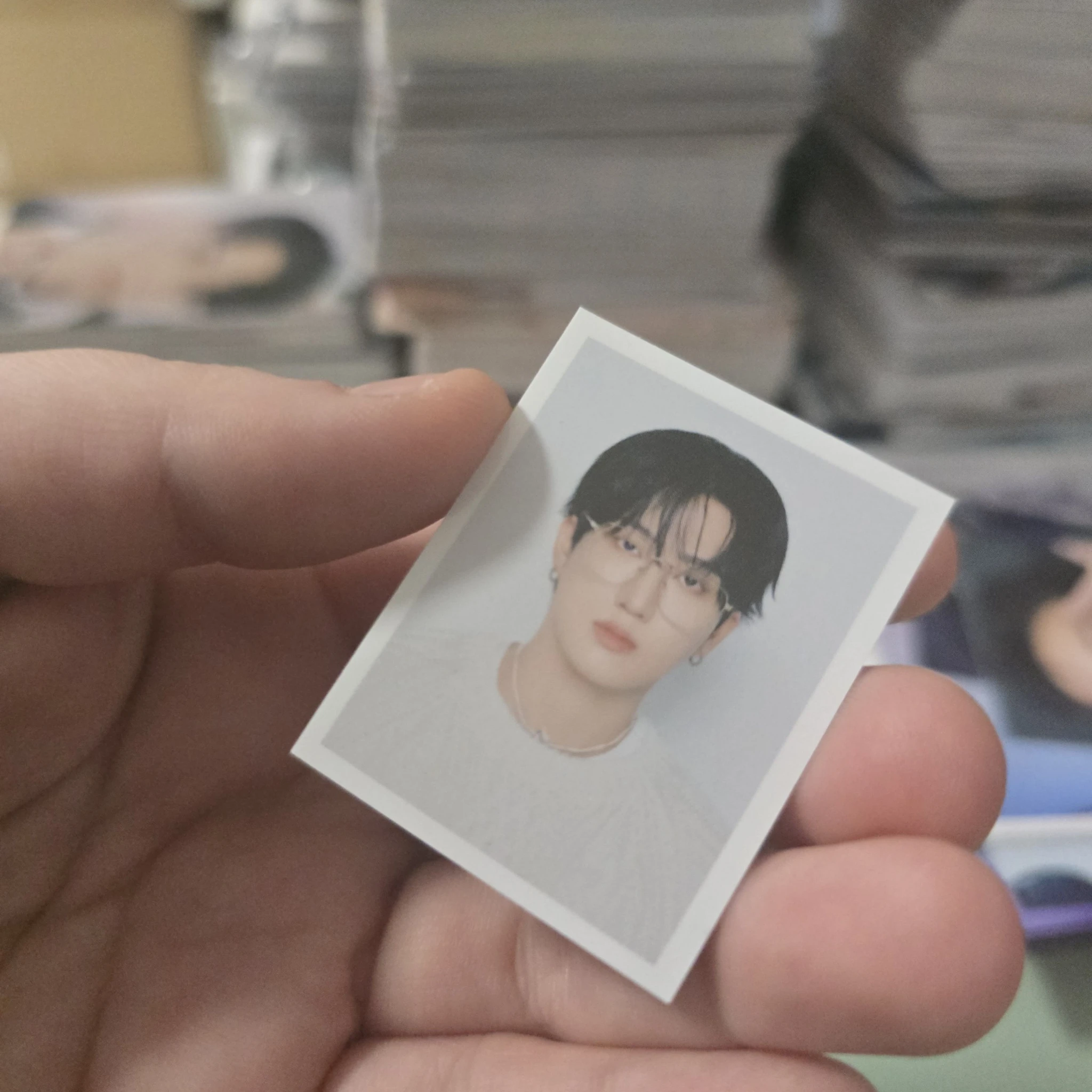 Stray Kids Changbin Stray Kids - Changbin - 5th Generation Kit Official Fanclub STAY [STAY Over The Rain] Other double-sided photo set id photo kit inclusion listing photo 2