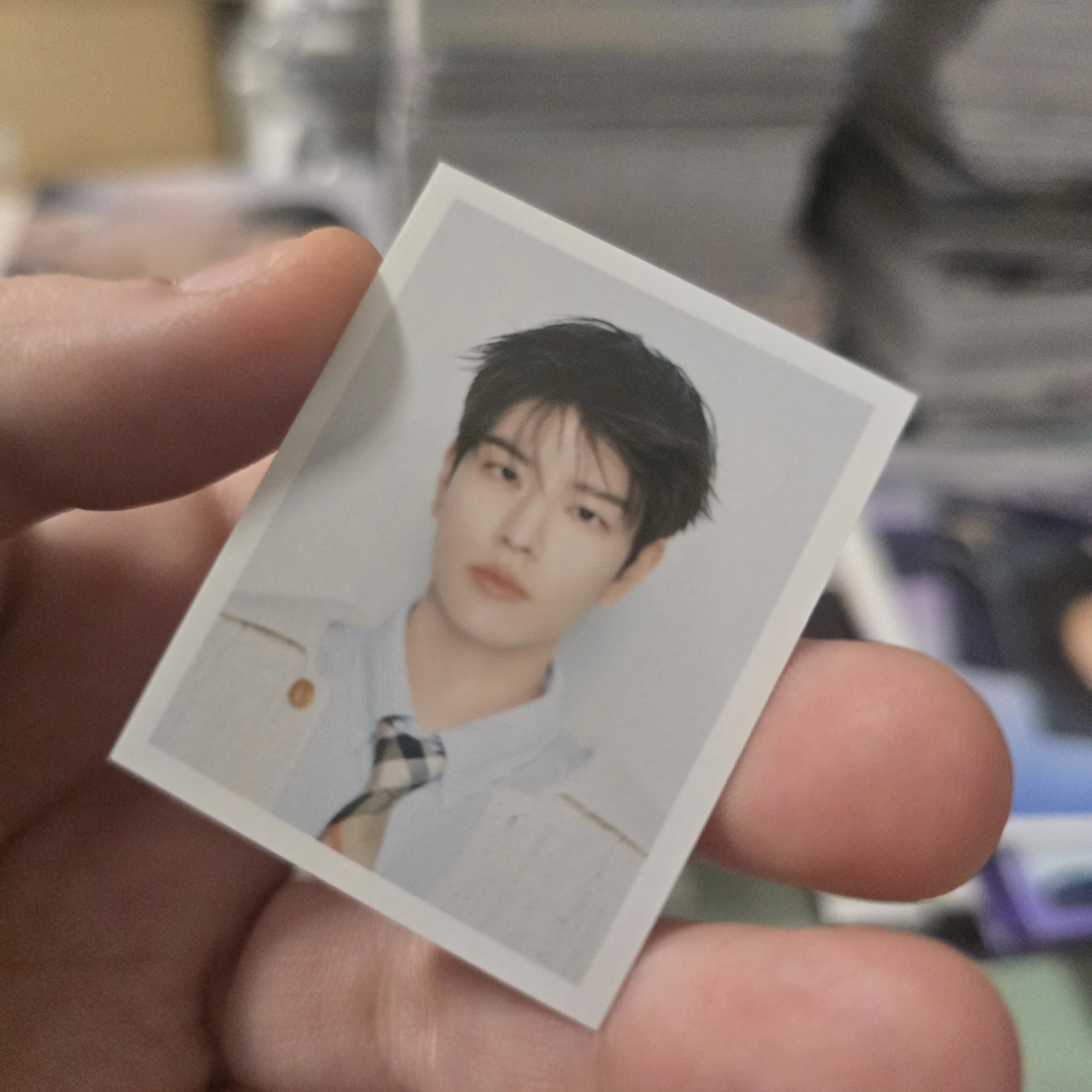 Stray Kids Seungmin Stray Kids - Seungmin - 5th Generation Kit Official Fanclub STAY [STAY Over The Rain] Other double-sided photo set id photo kit inclusion listing photo 2