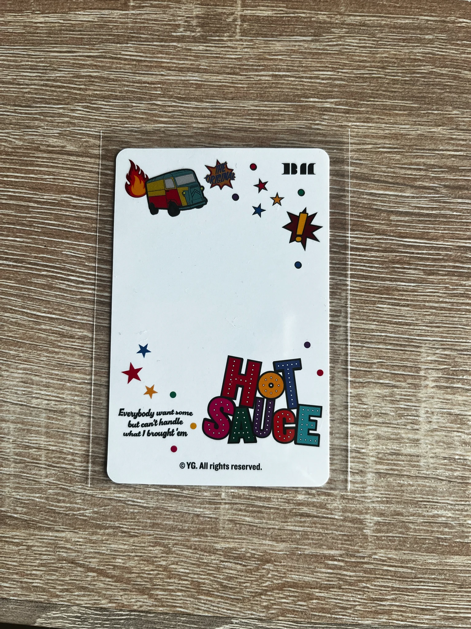 BABYMONSTER Rora BABYMONSTER - Rora - HOT SAUCE Album merch photocard digital single photocard binder listing photo 2