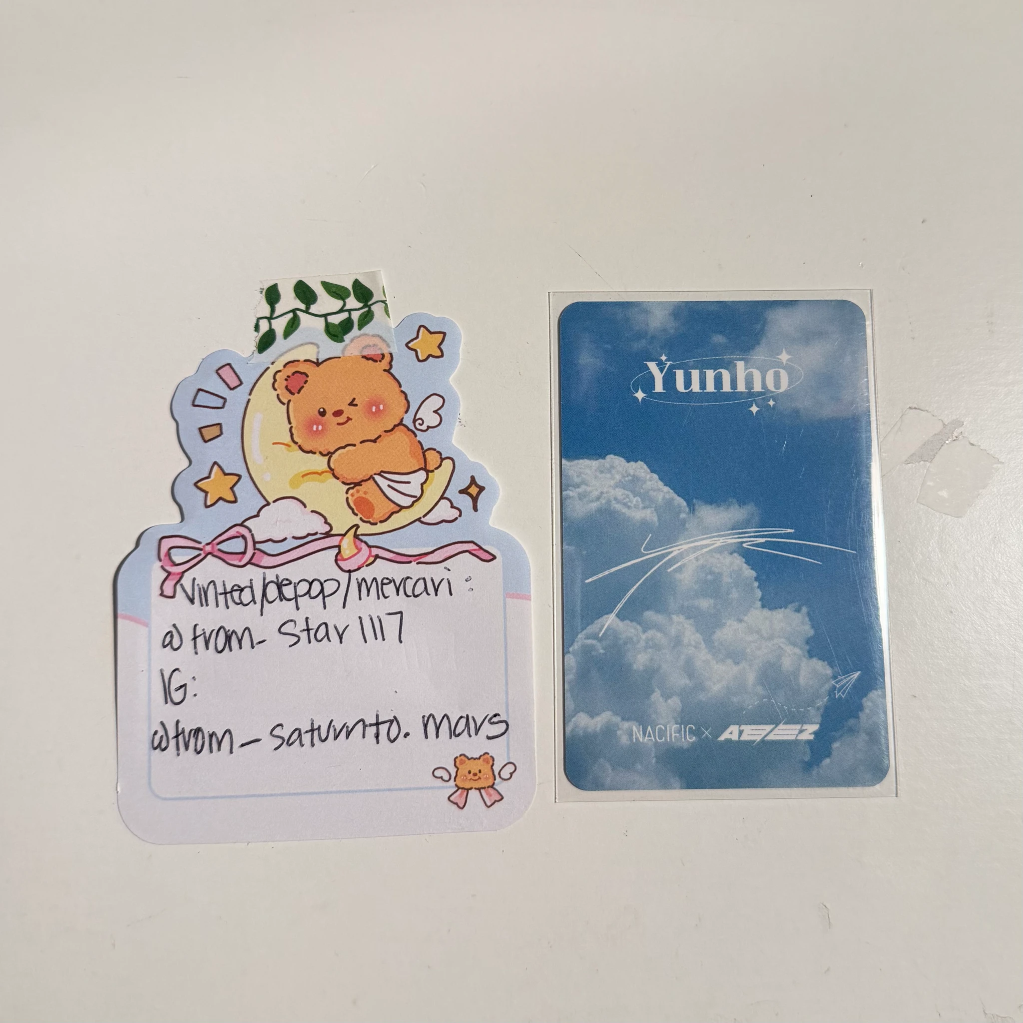 ATEEZ Yunho ATEEZ - Yunho - Ateez x Nacific Other round 7 nacific special card listing photo 2