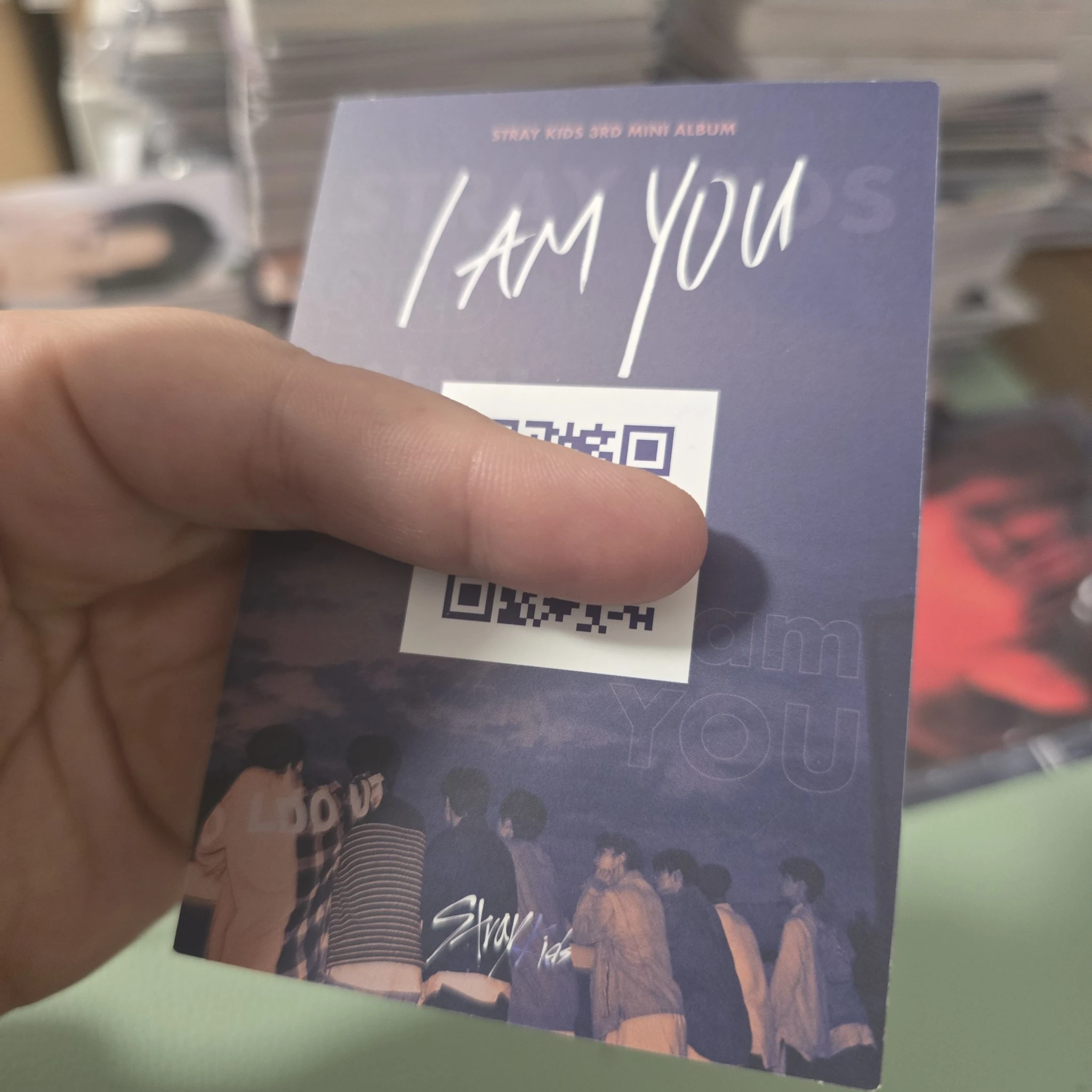 Stray Kids Seungmin Stray Kids - Seungmin - I am YOU Album polaroid non-standard size A version standard version qr card album inclusion listing photo 2